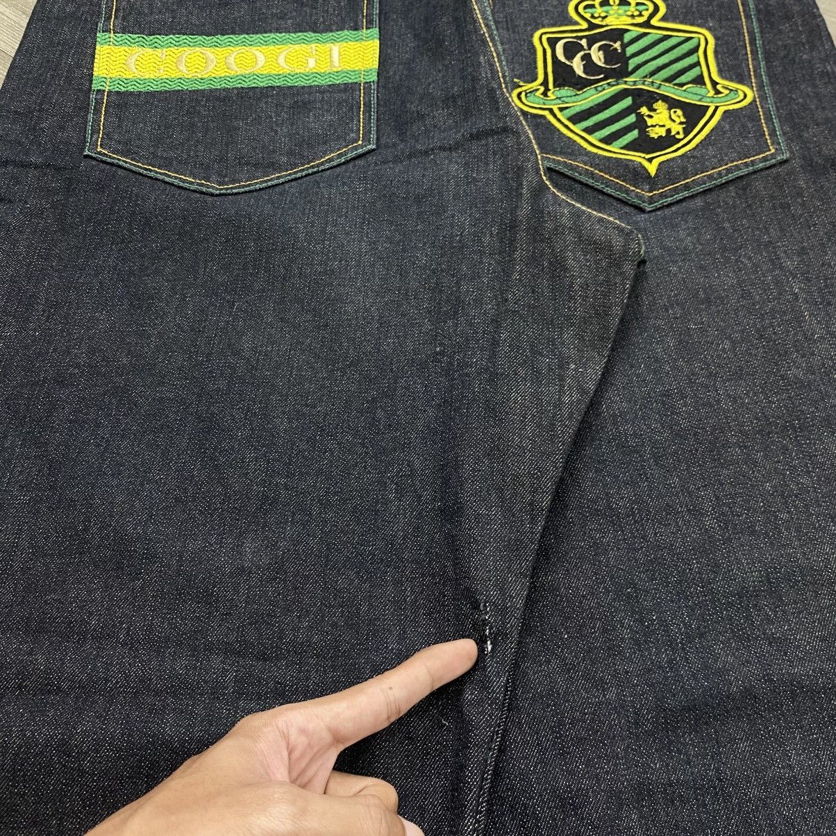 Coogi RARE Y2K Vintage Coogi Baggy Embroidered Jeans Size US 40 / EU 56 - 9 Thumbnail
