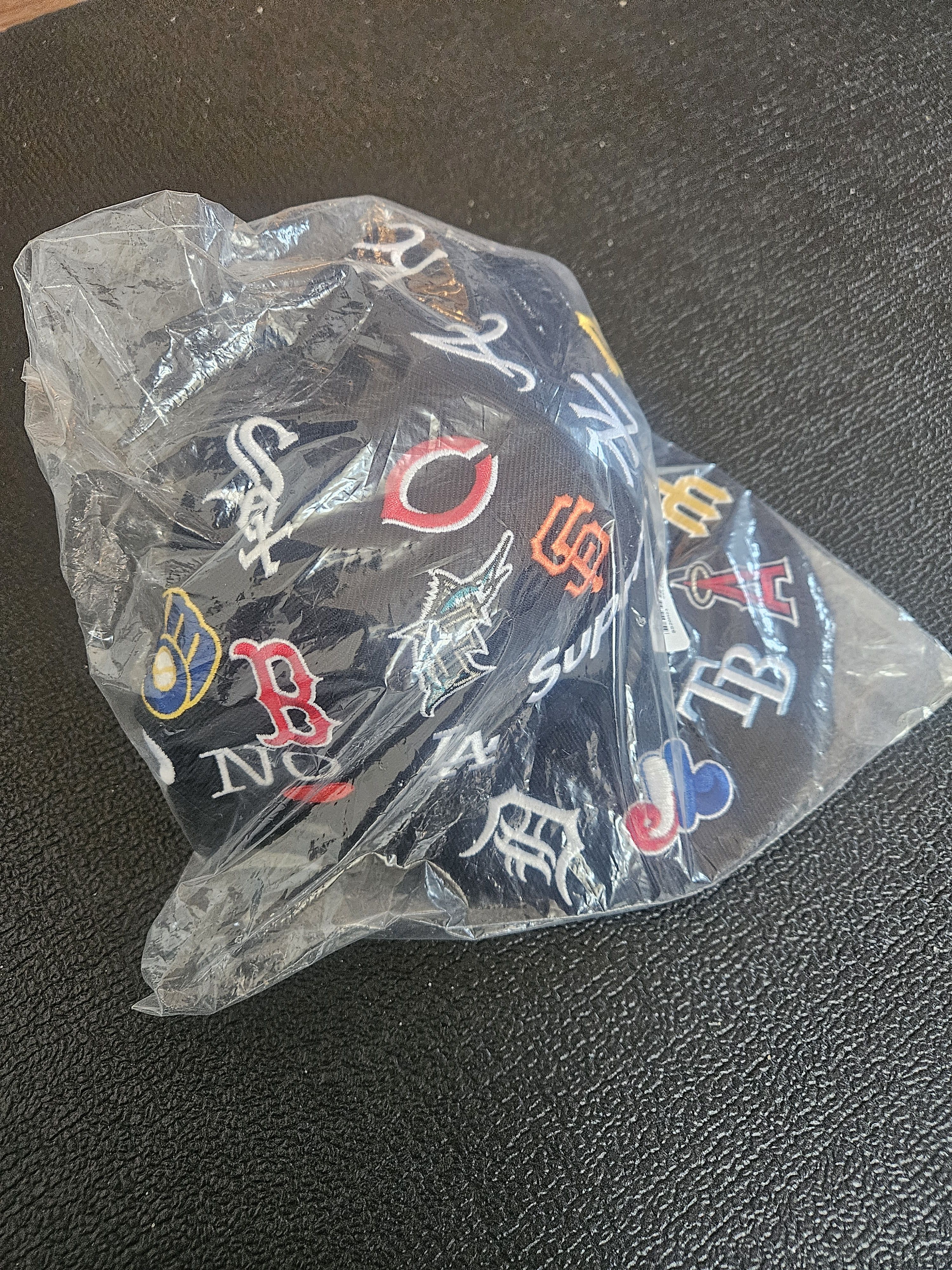 Supreme Supreme MLB Logos Hat - Navy - Size 7 3/8 - NEW Size ONE SIZE - 5 Thumbnail