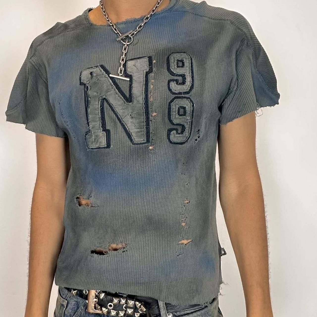 Nautica ASTROBOI* Nautica Gray Thermal T-shirt - Large Size US L / EU 52-54 / 3 - 3 Thumbnail