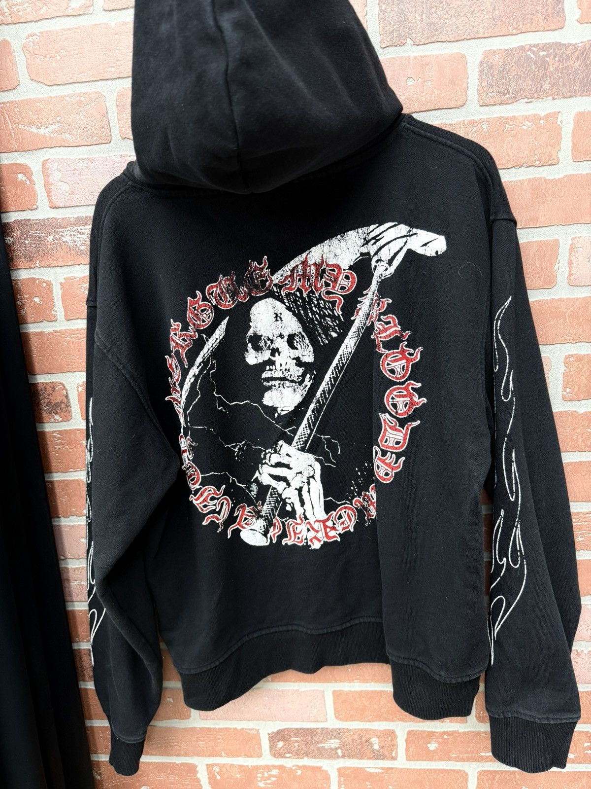 Revenge Men’s Black Revenge Hoodie Size Large Size US L / EU 52-54 / 3 - 8 Thumbnail