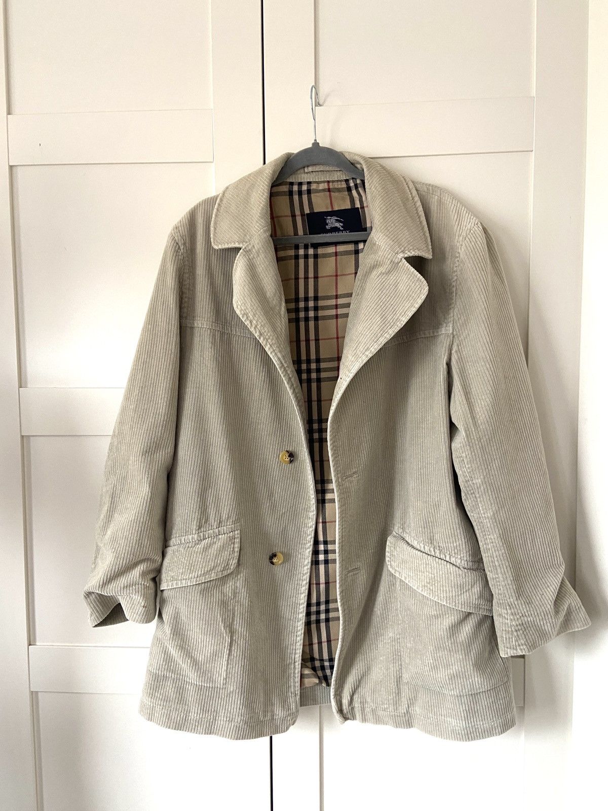image of Burberry Jacket Size.48 in Brown, Men's (Size Medium)