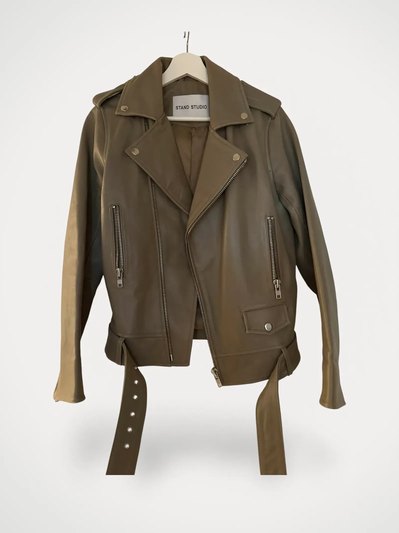Stand studio Nina biker Leather Jacket