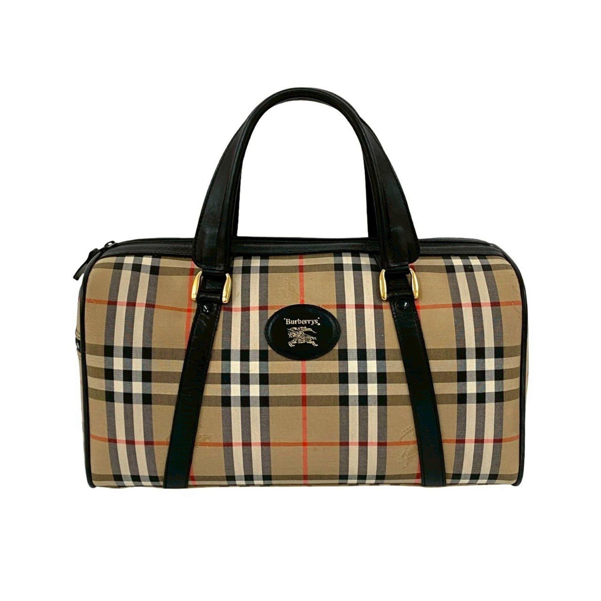 Burberry Nova Check Boston Bag Burberry Nova Check Vintage Boston Bag