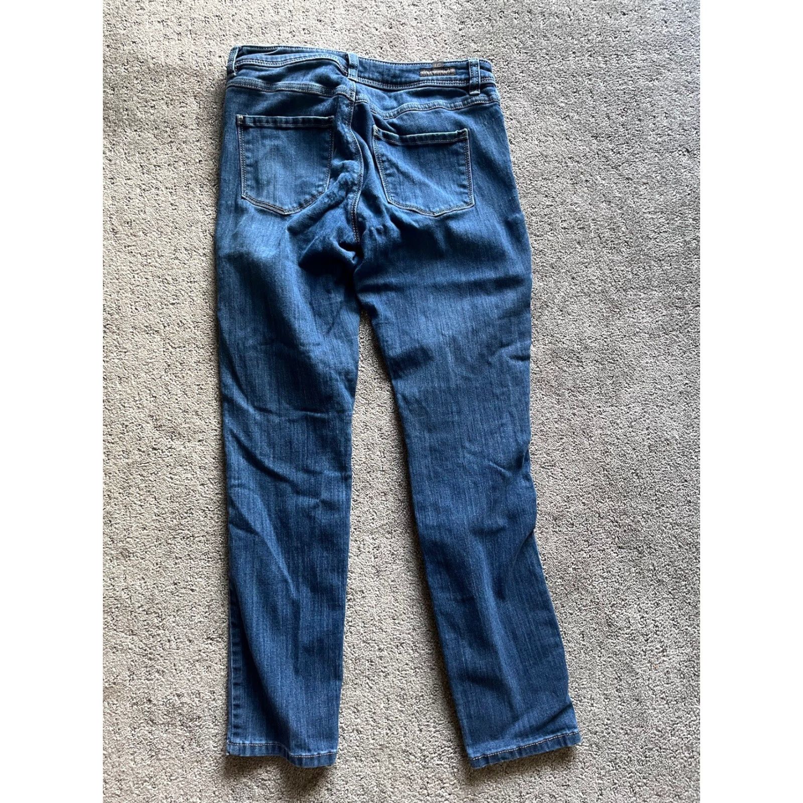 Vintage LC Lauren Conrad Women Pants Skinny Stretch Dark Wash Blue Size 4 Size 27" / US 4 / IT 40 - 3 Thumbnail