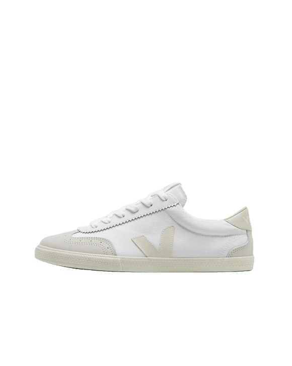 Veja Veja Volley Canvas White Pierre VO0103523A US 5 EU 36 Size US 5 / IT 35 - 2 Thumbnail