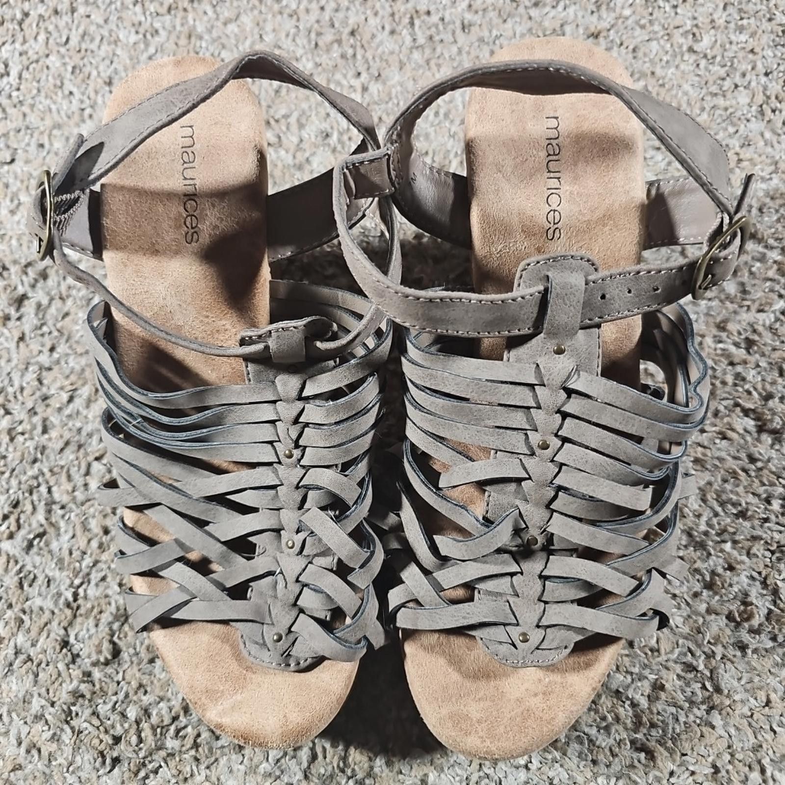 Other Maurices 66838 Jennifer Wedge Heel Sandals 7M Size US 7 / IT 37 - 2 Thumbnail