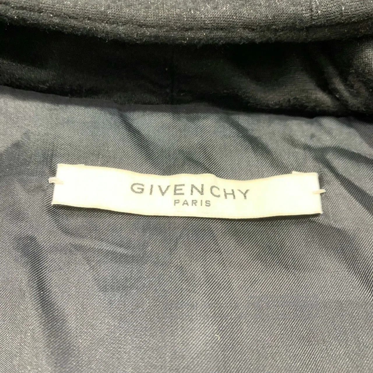 Givenchy givenchy black leather sleeve baseball jacket. Size US L / EU 52-54 / 3 - 7 Thumbnail