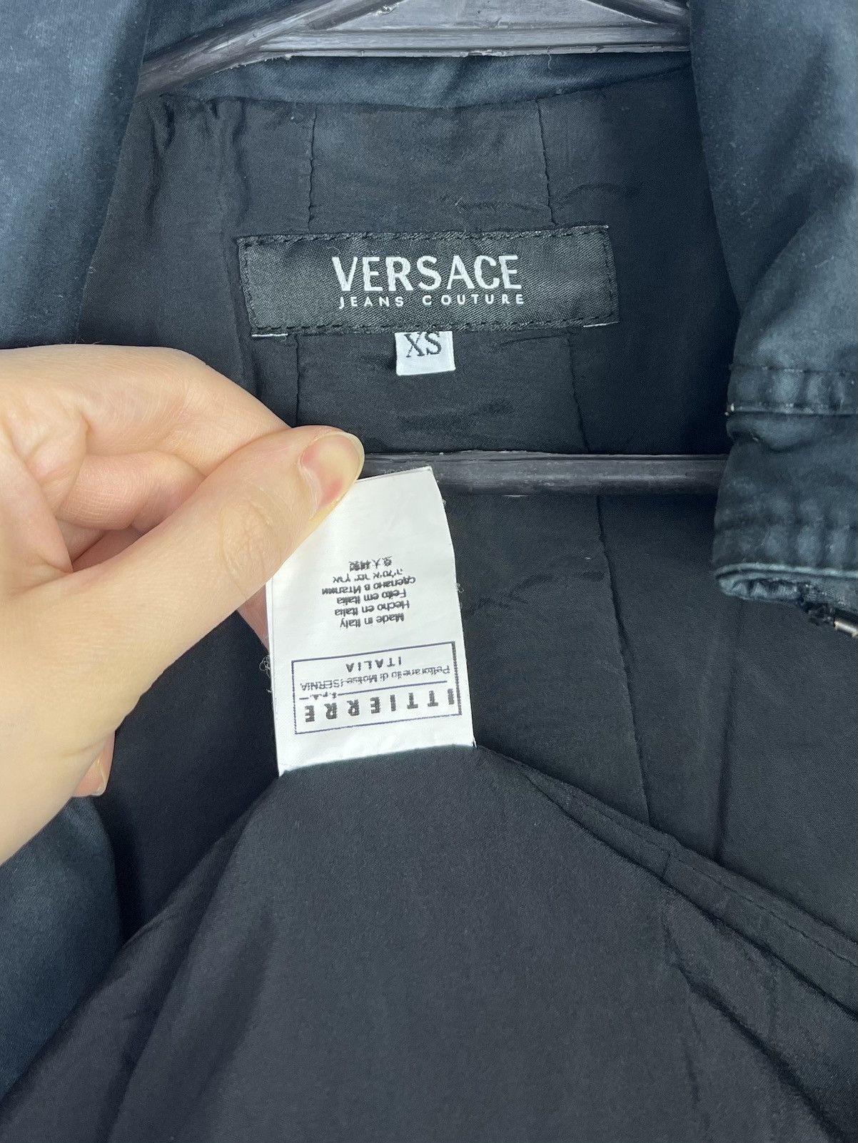 Versace Jeans Couture Women's Versace Jeans Couture Jacket with Logo Buttons Size XS / US 0-2 / IT 36-38 - 4 Thumbnail