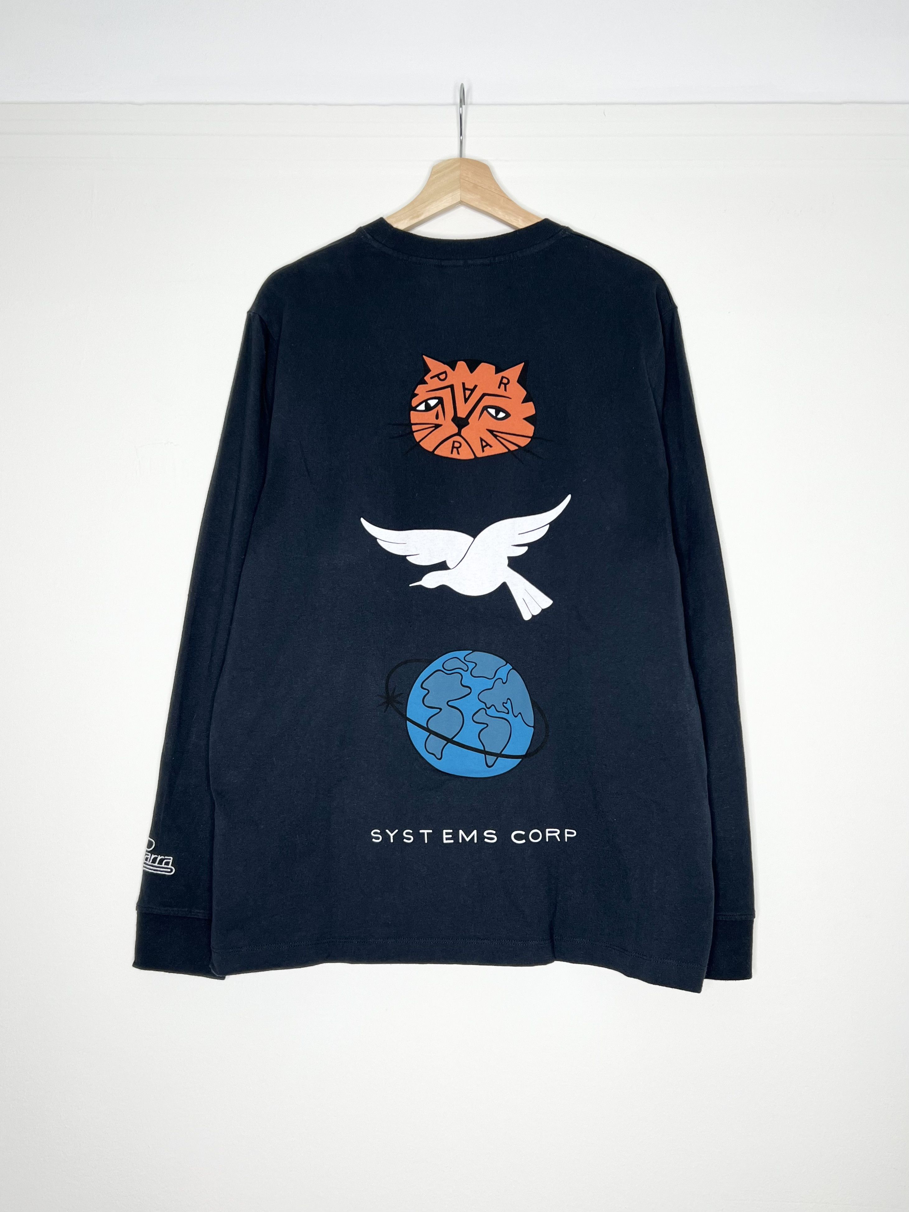 Parra Parra "Systems Corp" Long Sleeve Navy Size S Size US S / EU 44-46 / 1 - 1 Thumbnail