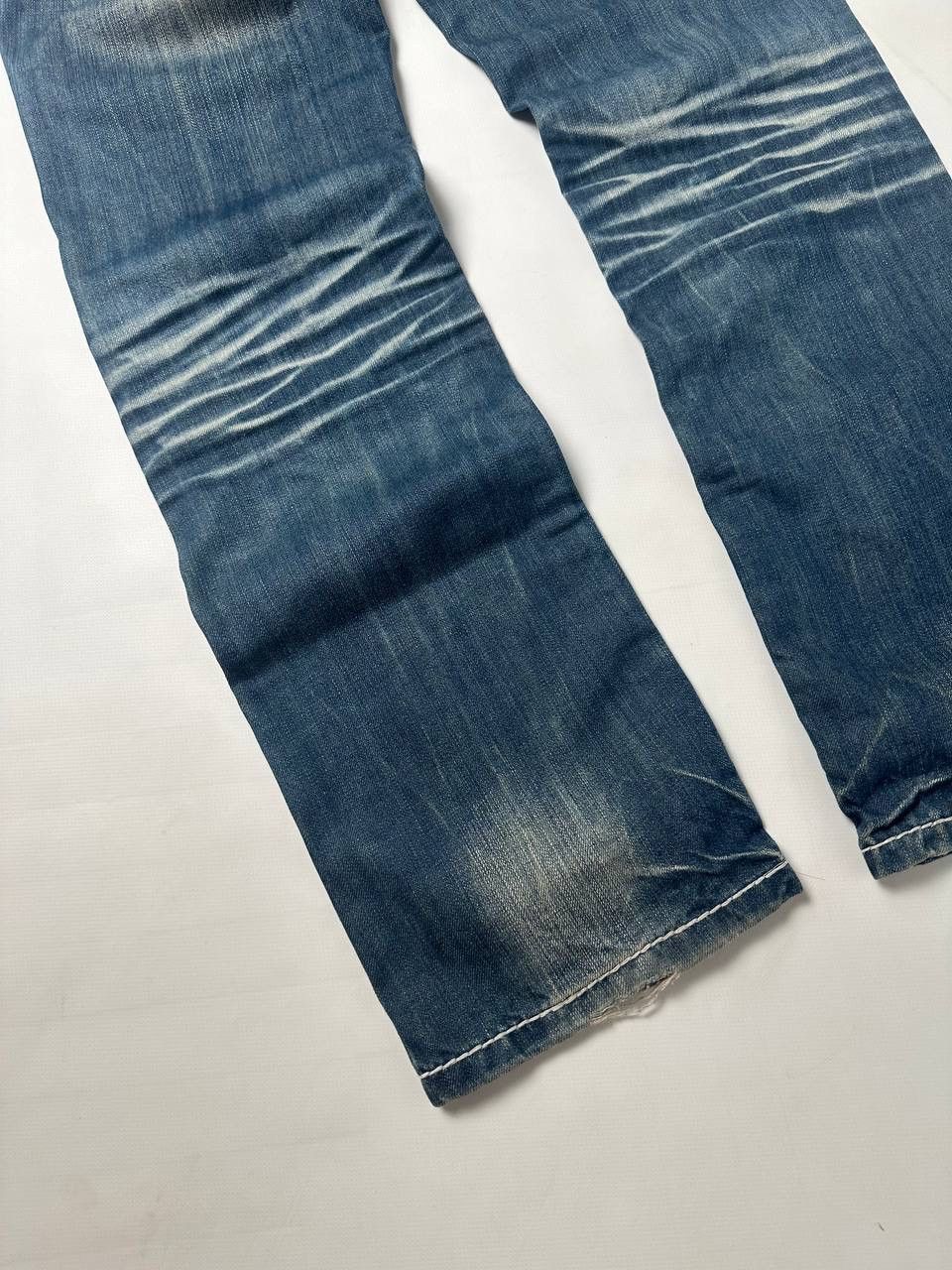 Vintage Vintage Washed Wide Japanese Denim Jean Y2K Size US 30 / EU 46 - 9 Thumbnail