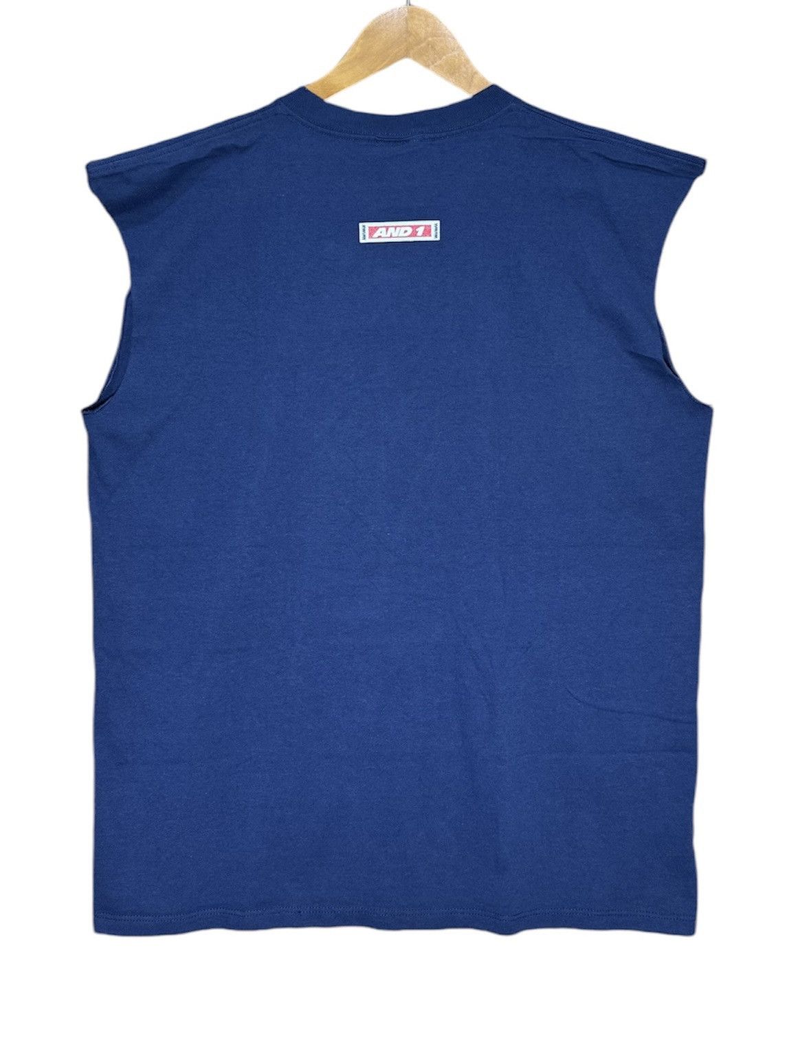 NBA × Vintage Vintage And1 Basketball Sleeveless T- Shirt Size US L / EU 52-54 / 3 - 4 Thumbnail