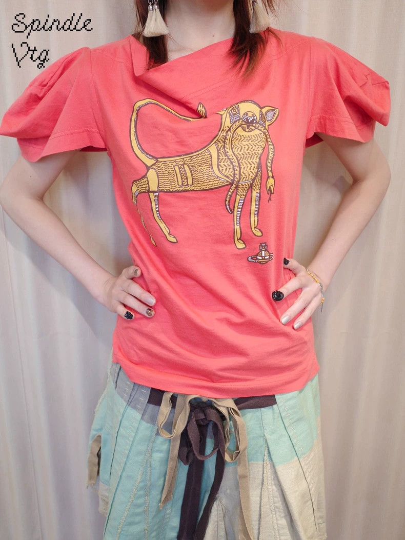 Vivienne Westwood Vivienne Westwood size2 Snake totem orange bubble sleeve on Size M / US 6-8 / IT 42-44 - 2 Thumbnail