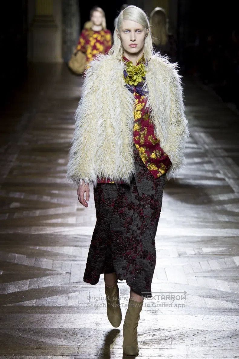 Dries Van Noten Dries Van Noten Knitted Coat Size S / US 4 / IT 40 - 7 Thumbnail