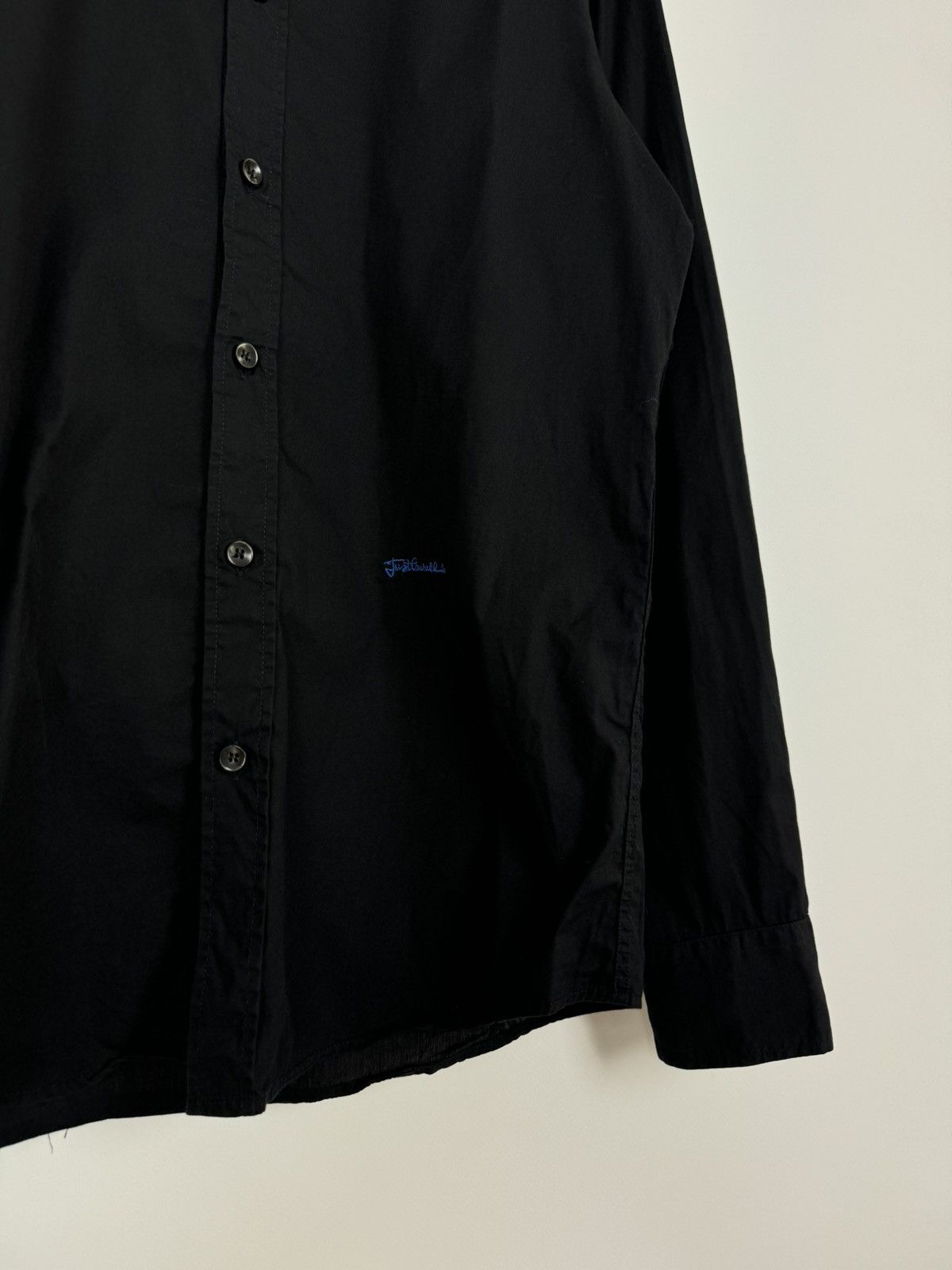 Just Cavalli Just Cavalli Black Shirt Size US M / EU 48-50 / 2 - 4 Thumbnail