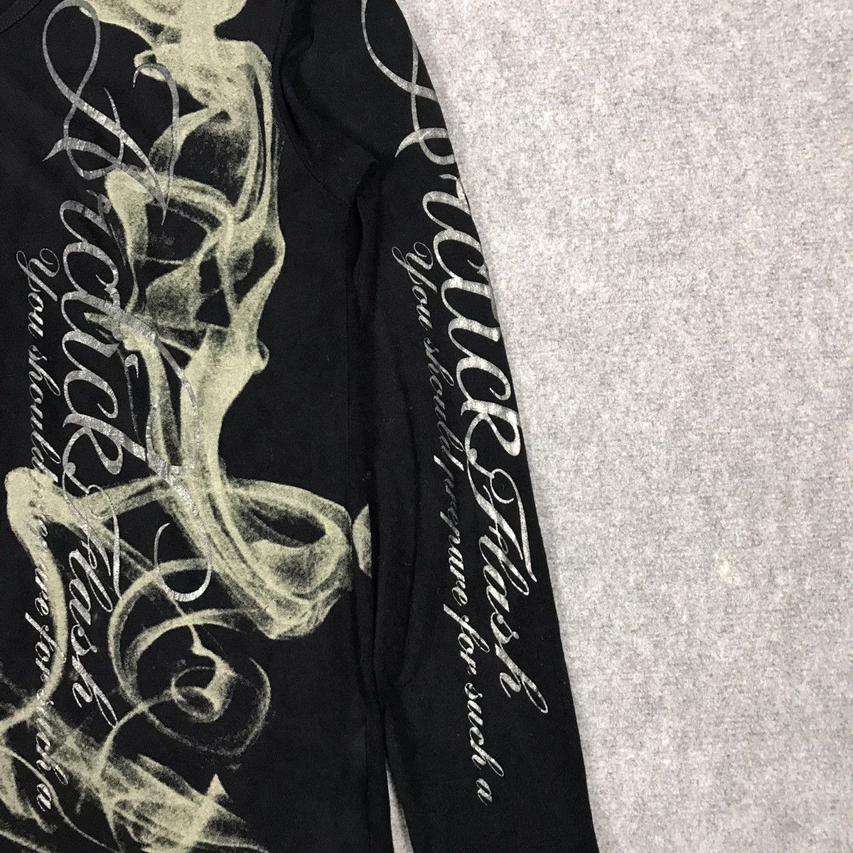Japanese Brand NIGHTMARE FULL MOON PUNK JAPAN STYLE LONG SLEEVE TSHIRT Size US M / EU 48-50 / 2 - 6 Thumbnail