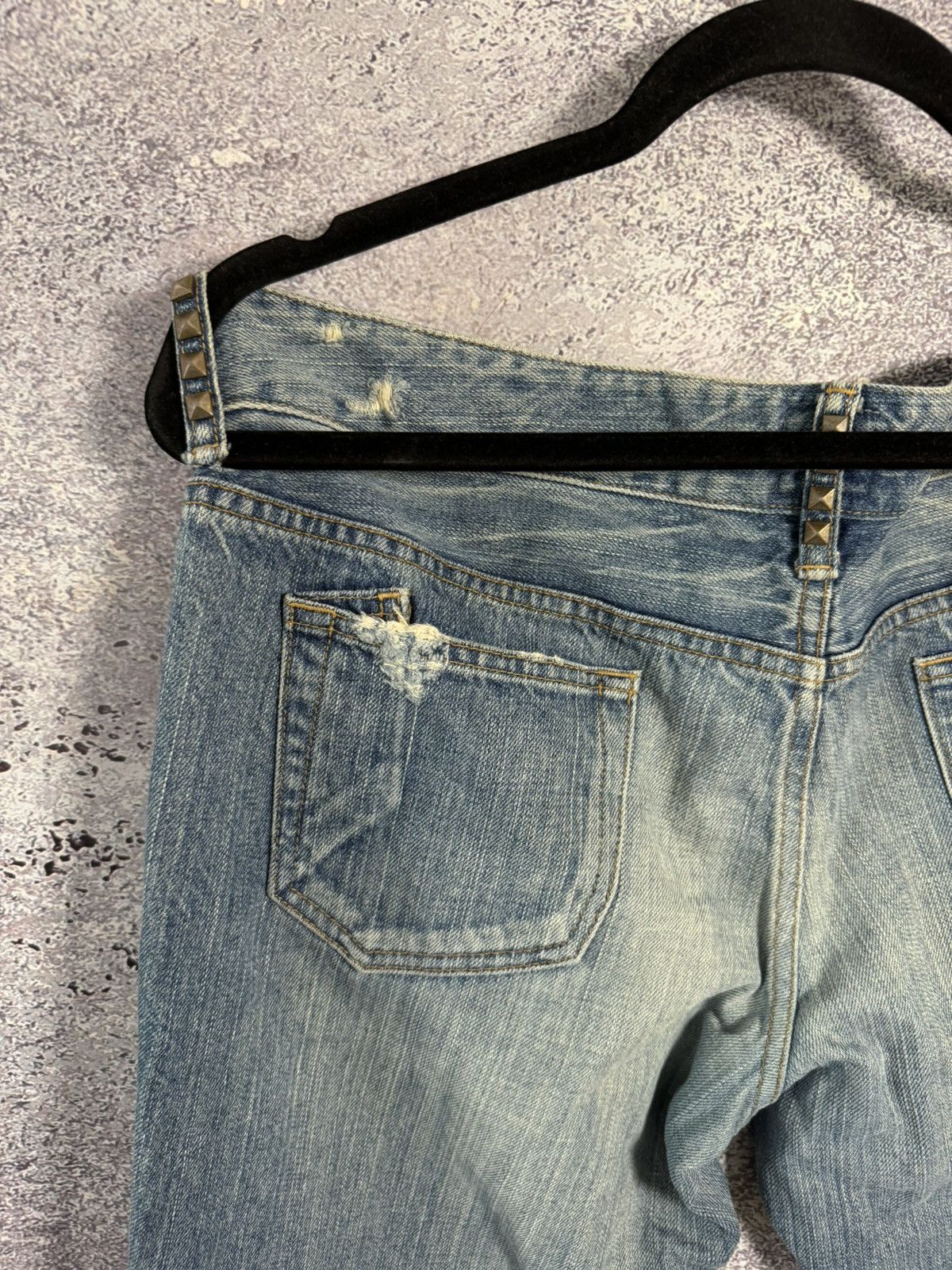 Japanese Brand × Prps × Vintage PRPS JAPAN VINTAGE PURPLE LABEL IMPALA JEANS 30 Distressed Size 30" / US 8 / IT 44 - 18 Thumbnail