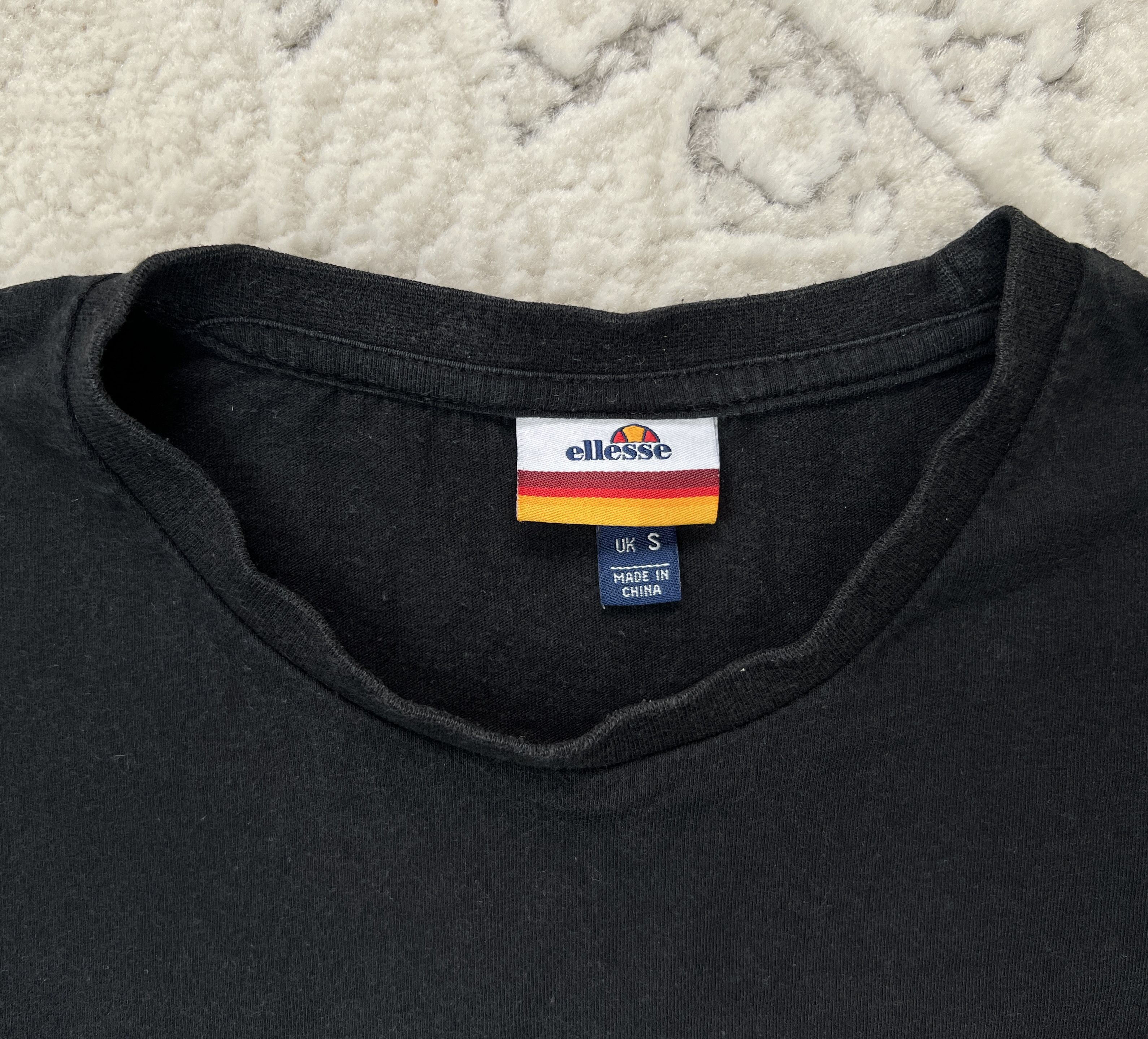 Ellesse Ellesse Classic Big Logo T-Shirt Black S Size US S / EU 44-46 / 1 - 9 Thumbnail
