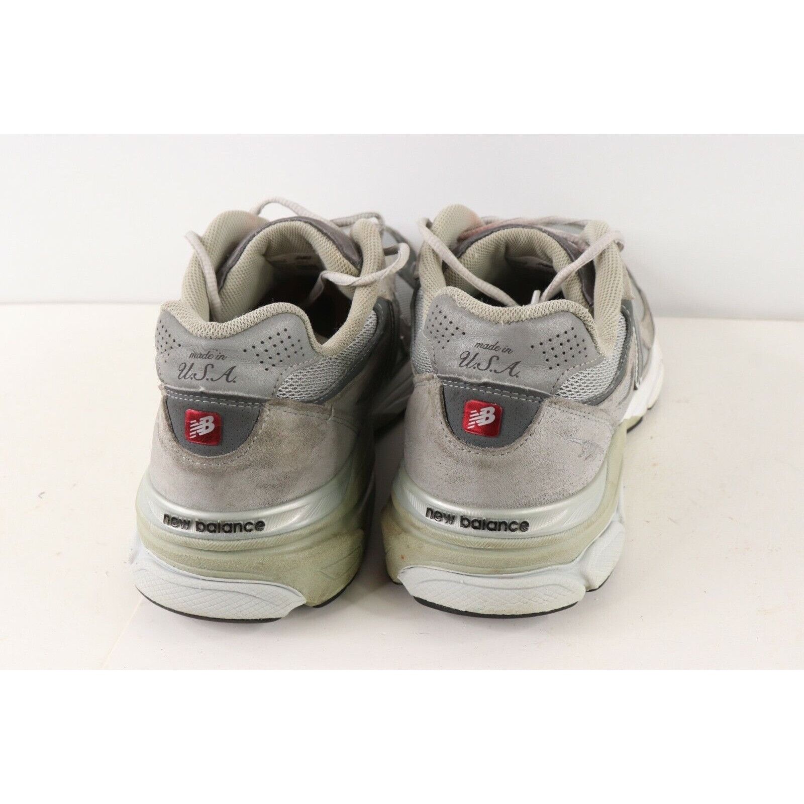 New Balance × Vintage Vintage New Balance 990 Spell Out Suede Dad Shoes Sneakers Size ONE SIZE - 6 Thumbnail