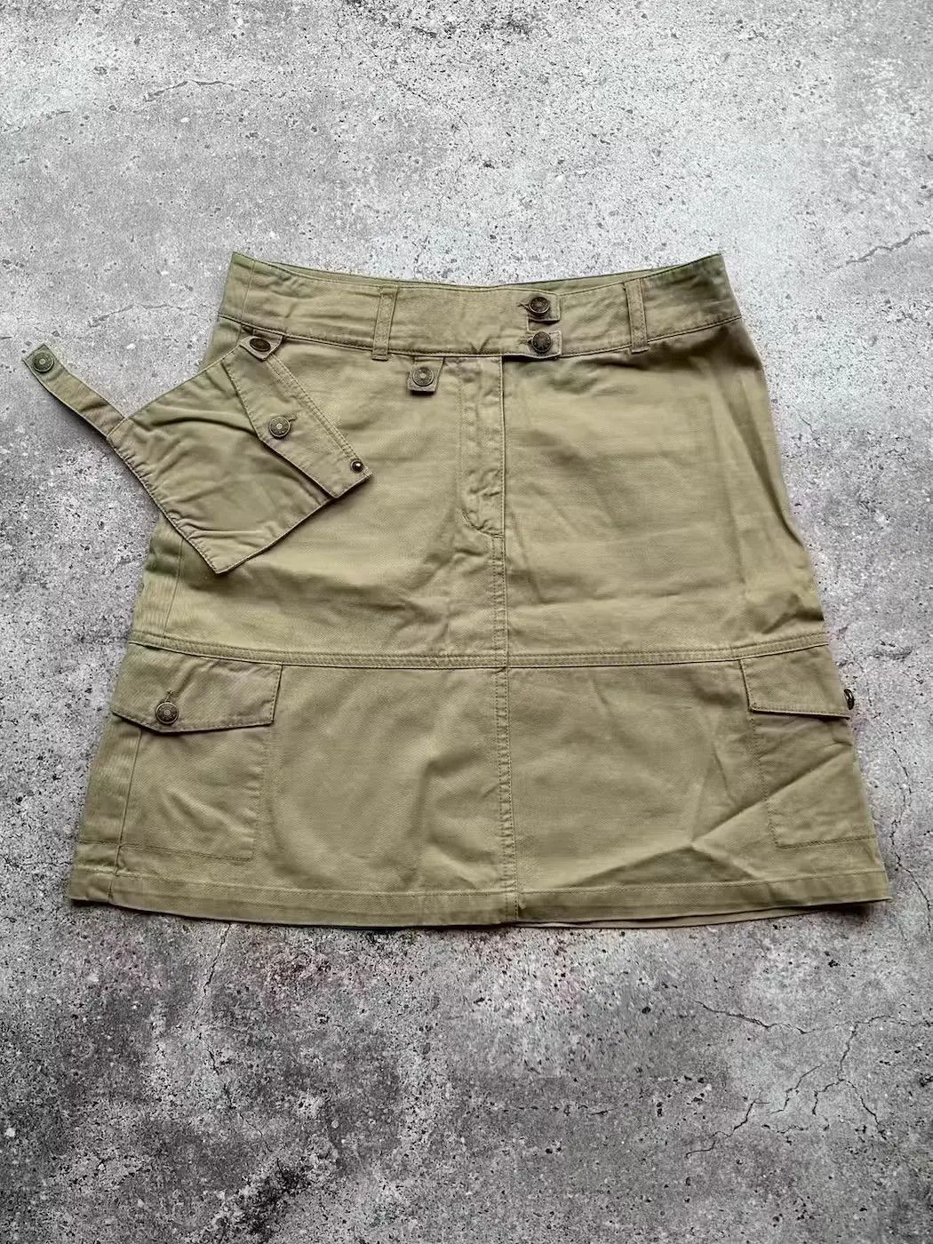 Vintage Vintage Amazing Detachable Pocket Skirt C83(V202) Size 27" / US 4 / IT 40 - 1 Thumbnail