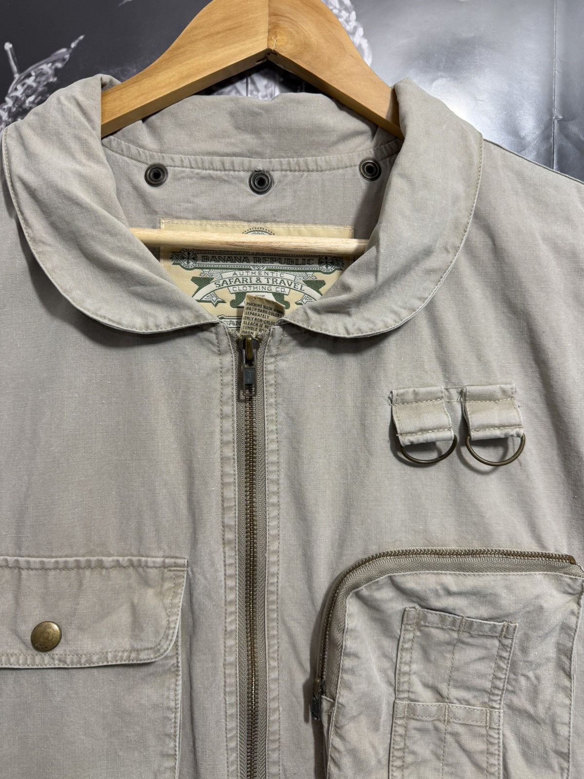 Banana Republic BANANA REPUBLIC SAFARI VEST 1980’s Size US M / EU 48-50 / 2 - 4 Thumbnail