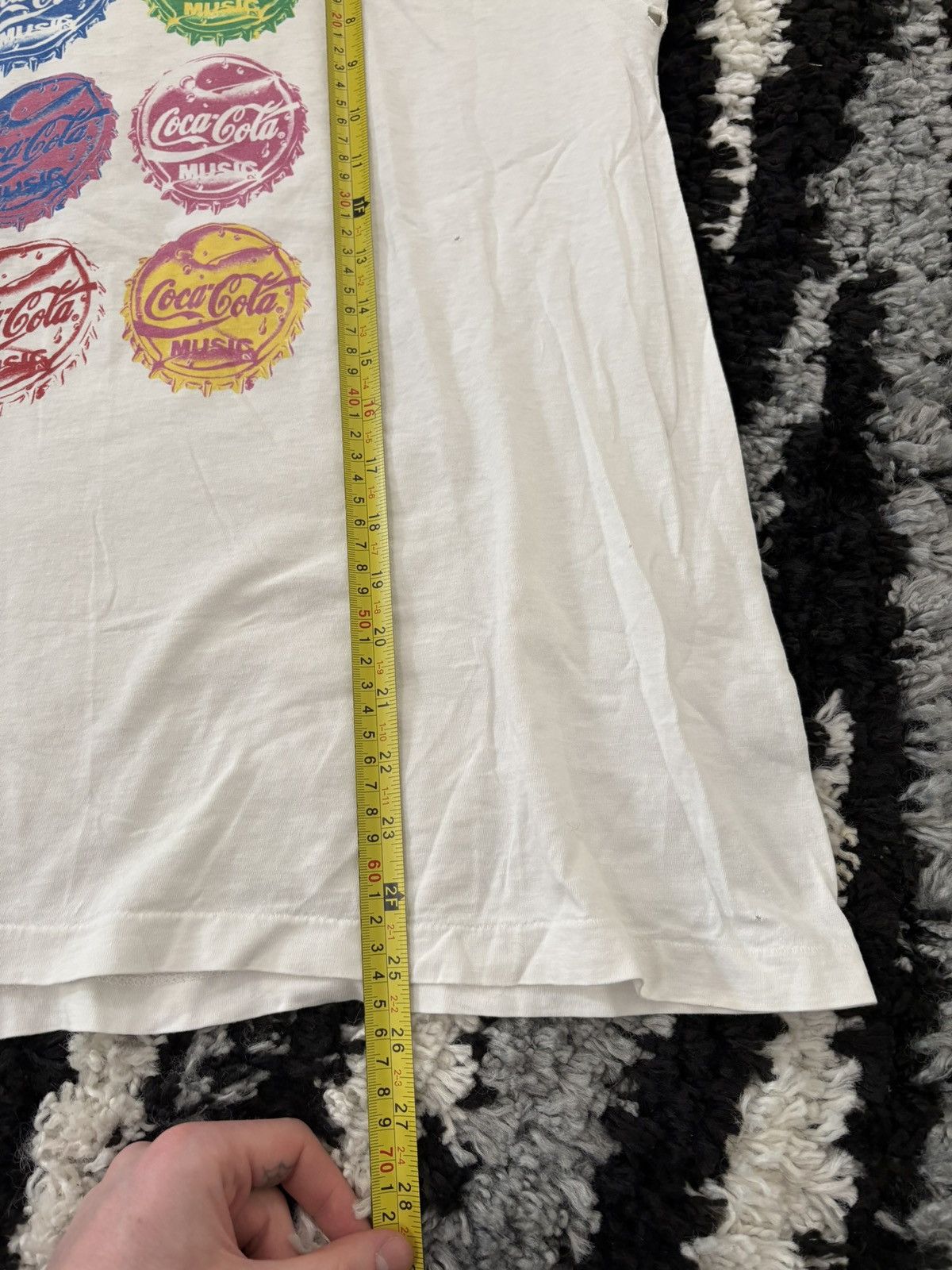Vintage Coca cola 80s vintage andy warhol t-shirt Size US L / EU 52-54 / 3 - 7 Thumbnail