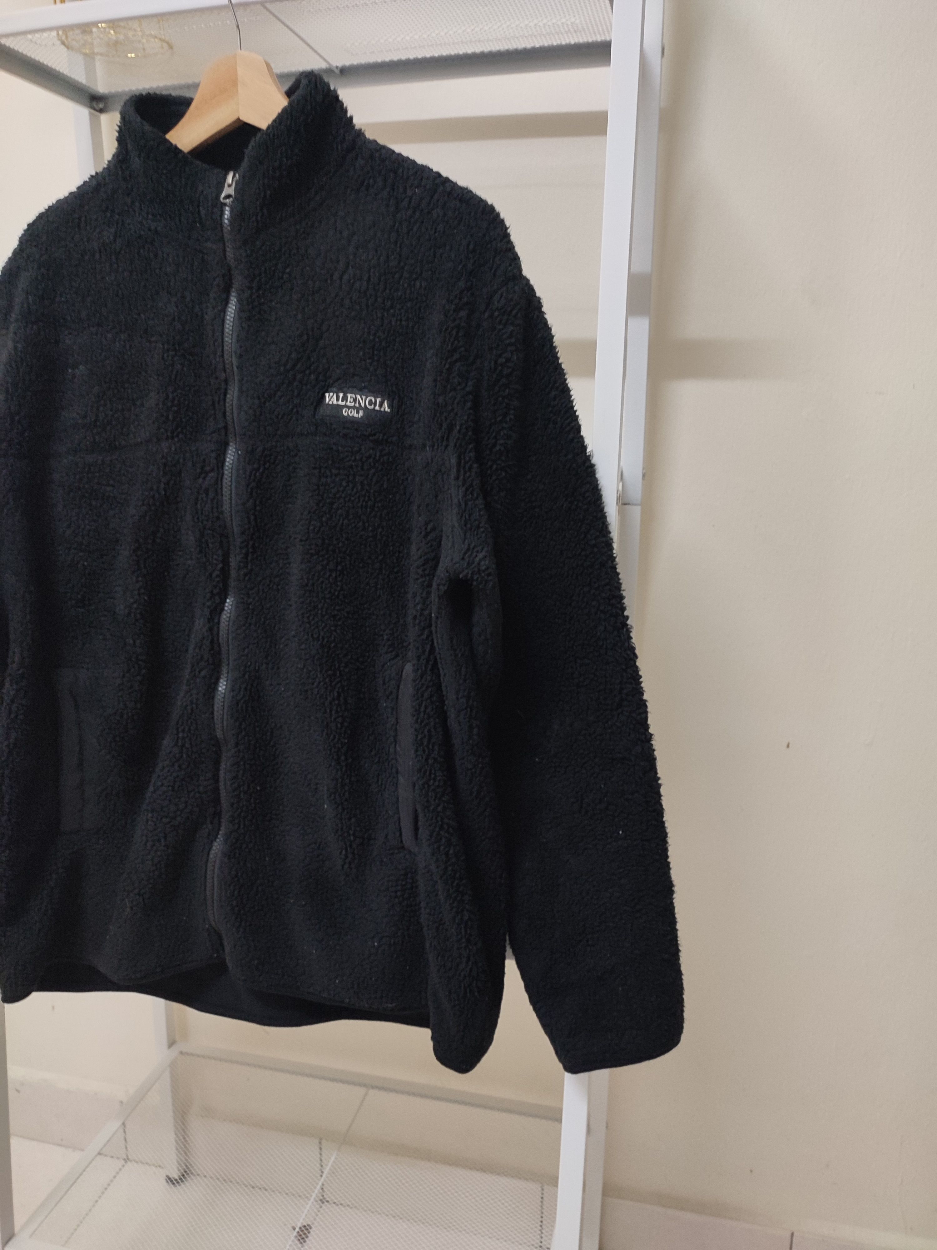 Vintage Vintage Valencia Golf Zip Up Fleece Jacket Size US L / EU 52-54 / 3 - 5 Thumbnail