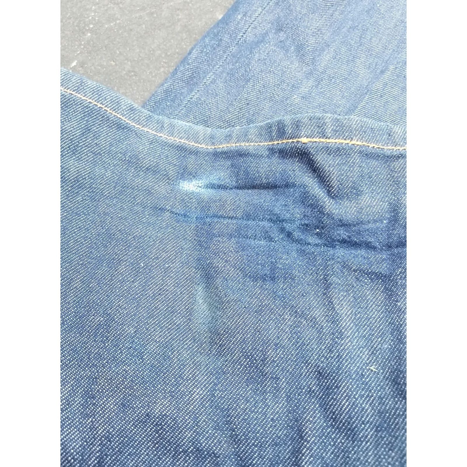 Levi's VINTAGE Levi 501XX Mens Jeans 40x34 Denim Button Fly Straight Leg 5-Pocket Belt Loops Blue Size US 40 / EU 56 - 7 Thumbnail