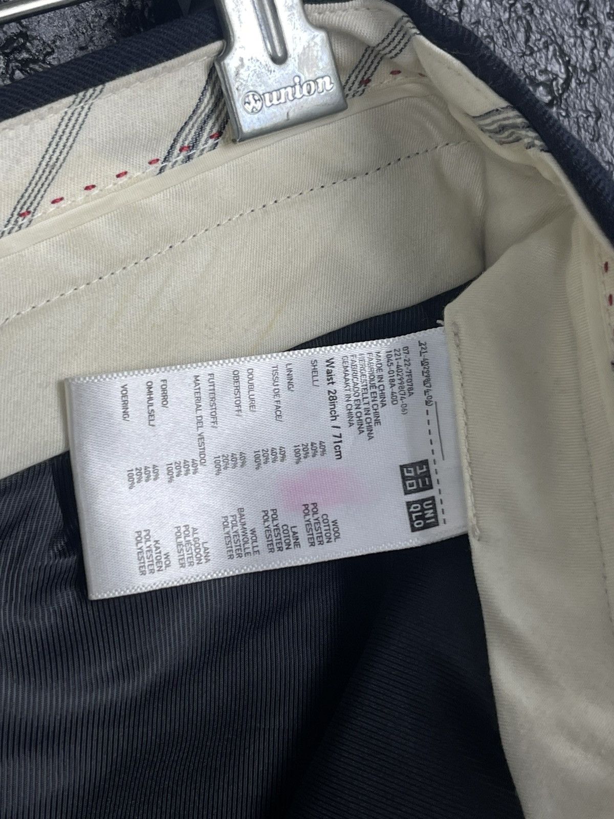 Uniqlo Uniqlo x Ines De La Fressange Paris Chino Pants Women’s 28in Size 28" / US 6 / IT 42 - 9 Thumbnail