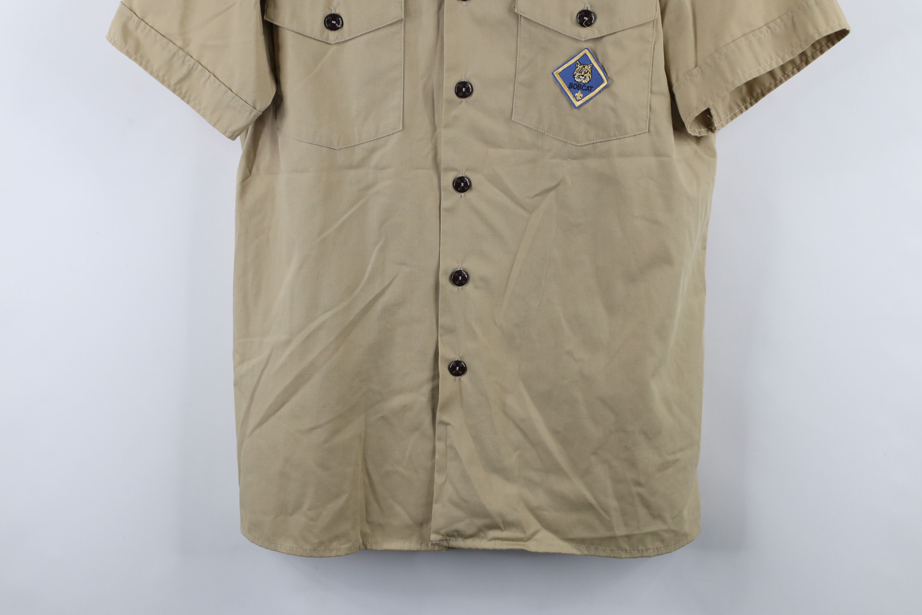 Vintage Vintage 70s Boy Scouts of America 342 Uniform Shirt USA Size US L / EU 52-54 / 3 - 3 Thumbnail