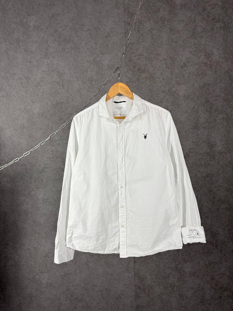 Allsaints Allsaints vintage designer logo shirt Size US L / EU 52-54 / 3 - 1 Thumbnail