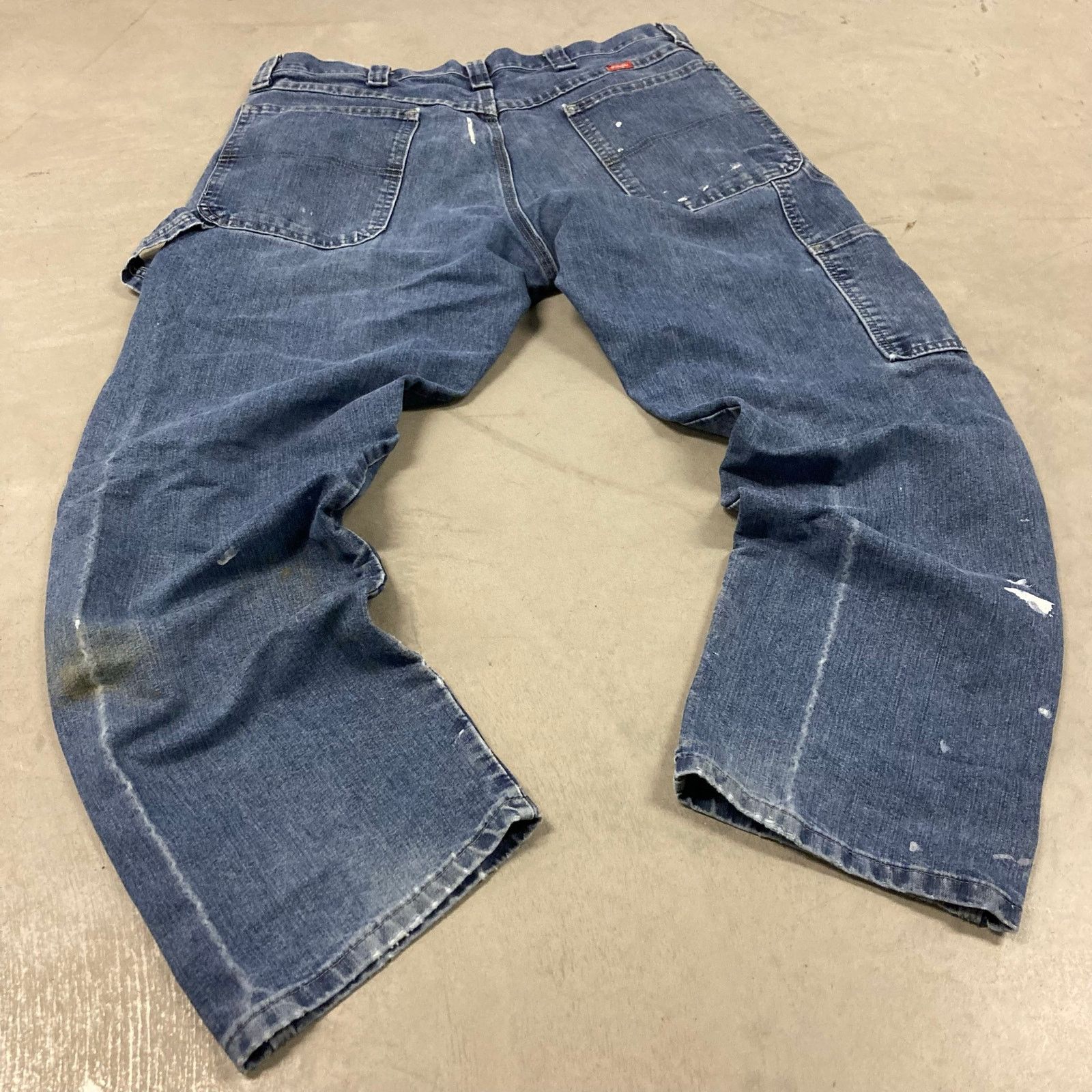 Vintage × Wrangler vintage thrashed wrangler carpenter cargo 34x30 Size US 34 / EU 50 - 2 Thumbnail