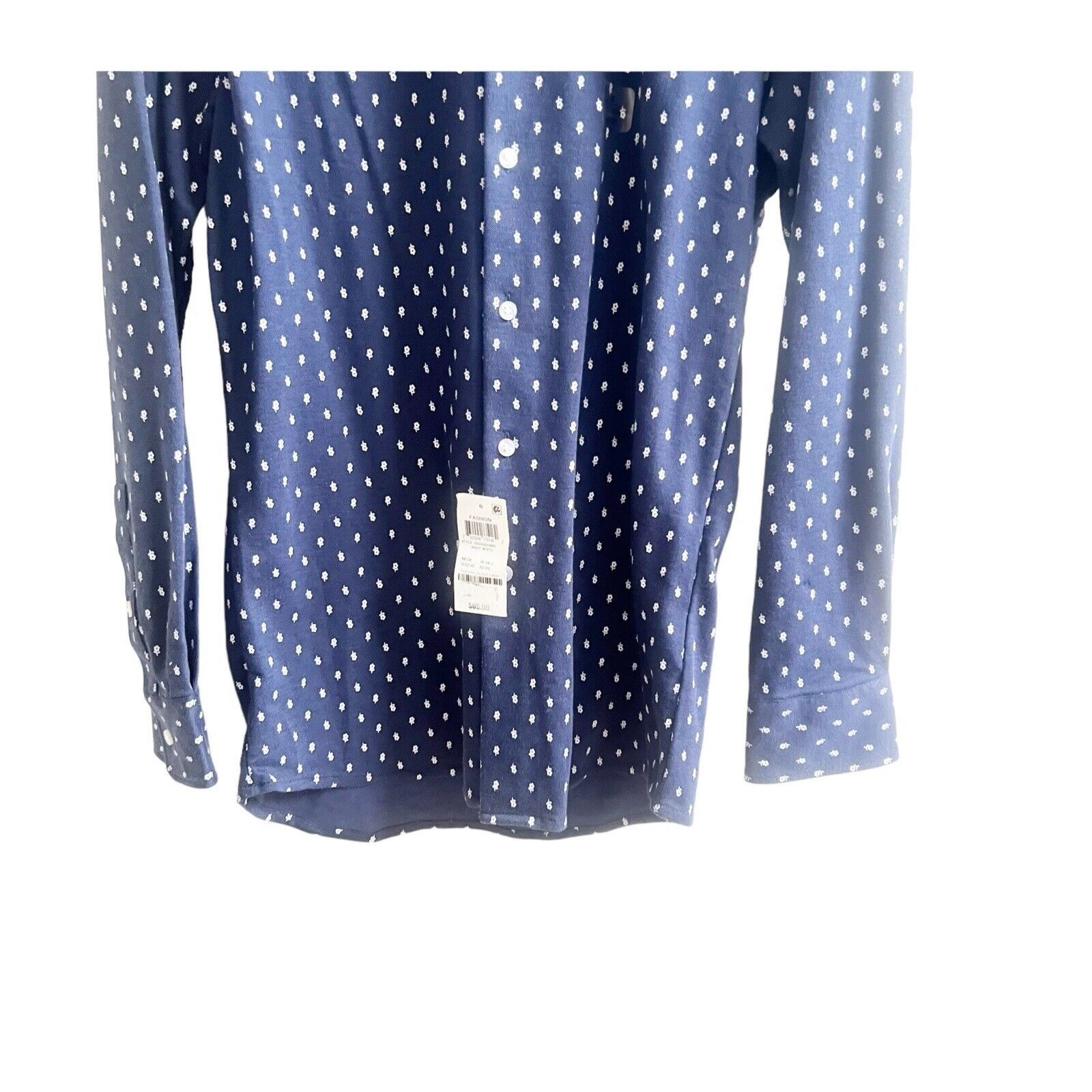 Bar III Bar III Slim Fit Stretch Men’s Shirt Floral NWT S 14-141/2 Size US S / EU 44-46 / 1 - 5 Thumbnail