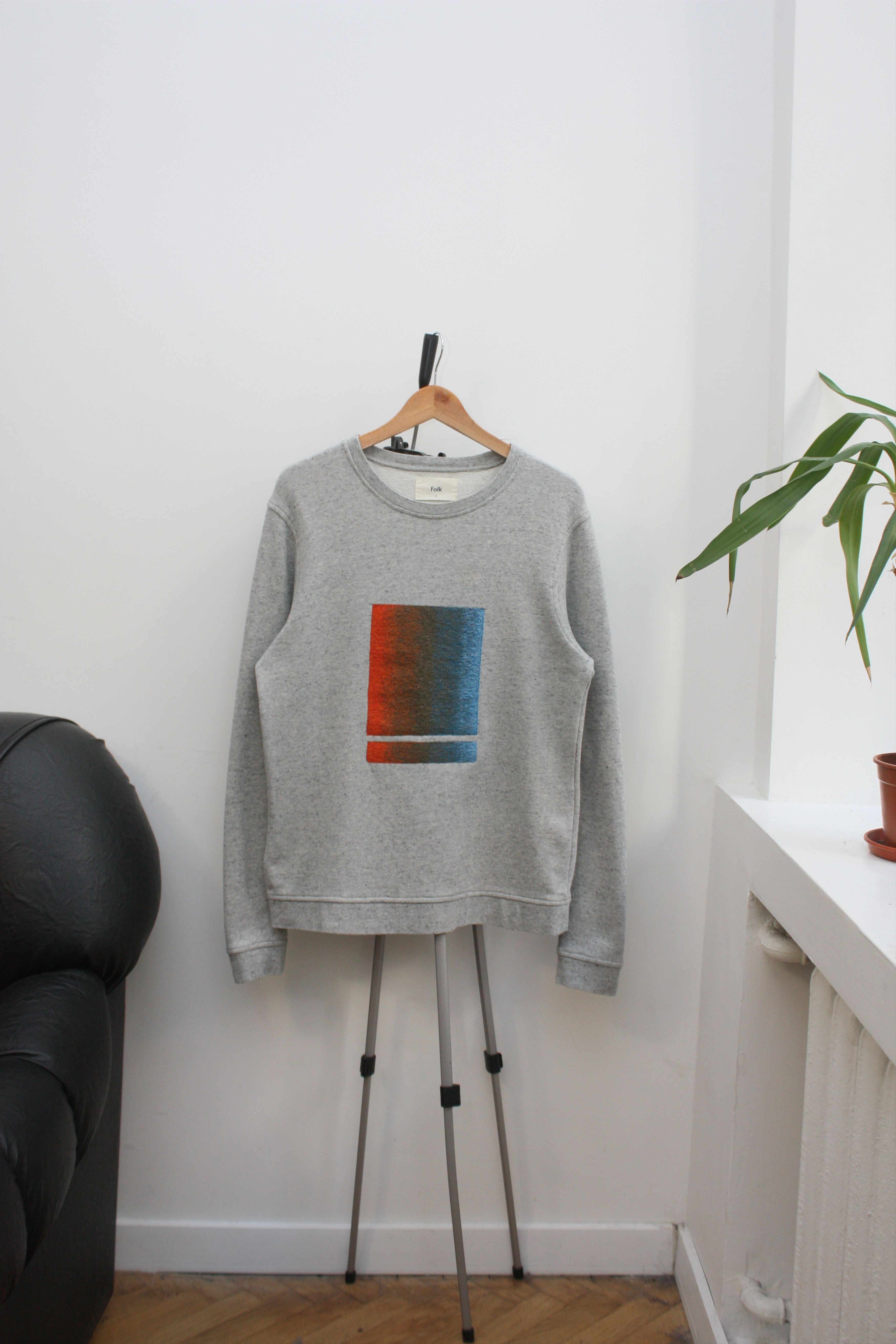 Folk Folk Grey Logo Sweatshirt Men's 3 Size US M / EU 48-50 / 2 - 2 Thumbnail