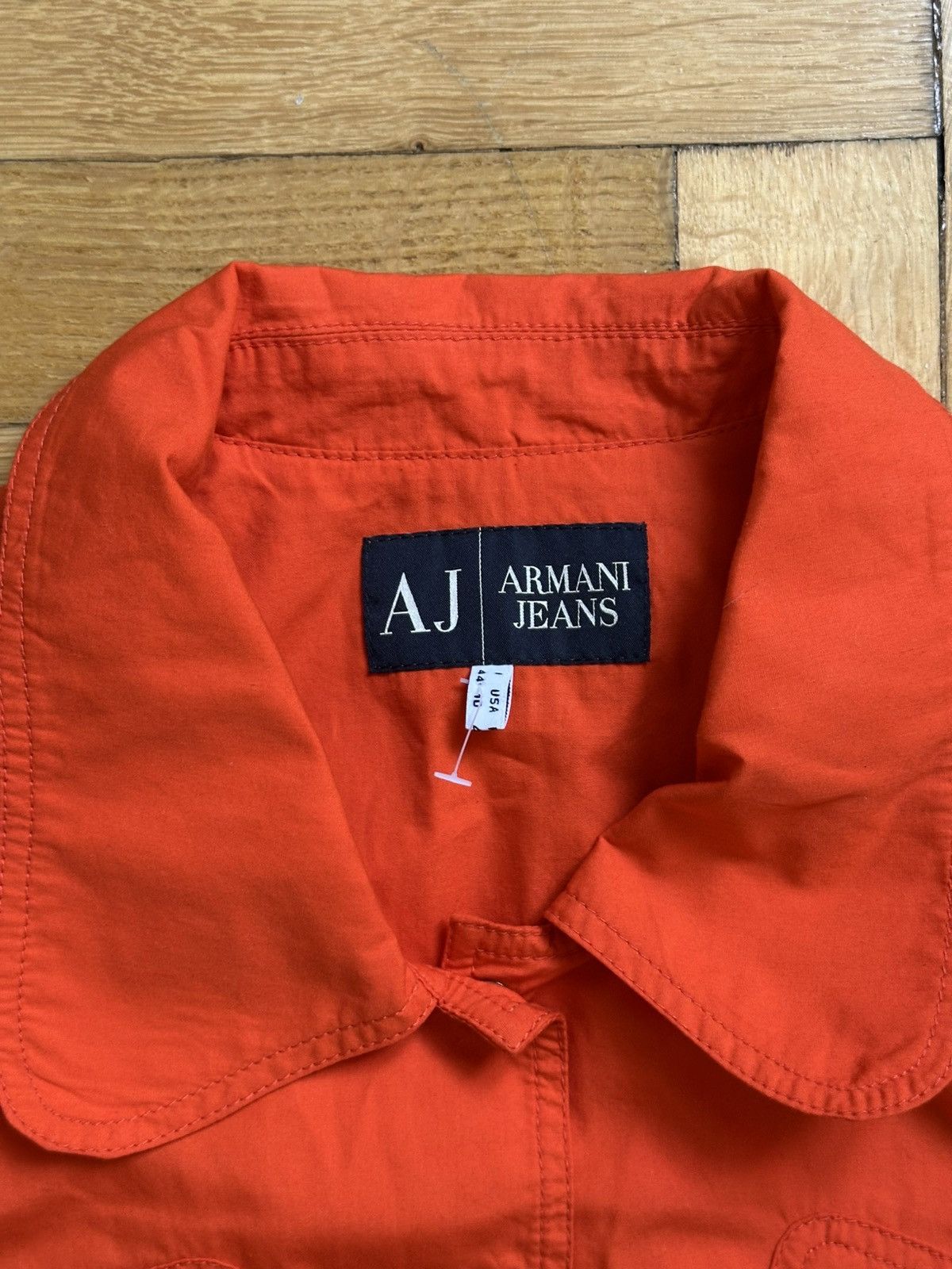 Armani Jeans Vintage 90s Archive Cropped Multi-pocket Jacket