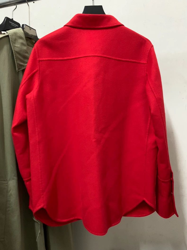 Jil Sander Jil Sander Scarlet Cashmere Jacket Size XS / US 0-2 / IT 36-38 - 2 Thumbnail