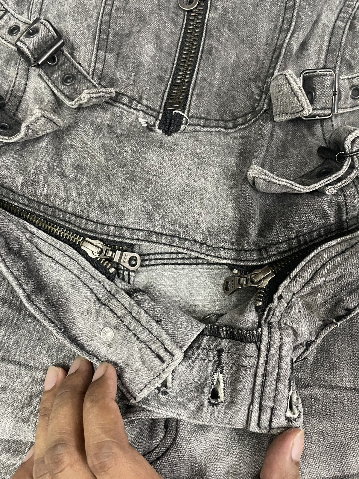 GOSTAR DE FUGA Fuga Japan Distressed Flare Overall Detachable Size US 32 / EU 48 - 11 Thumbnail