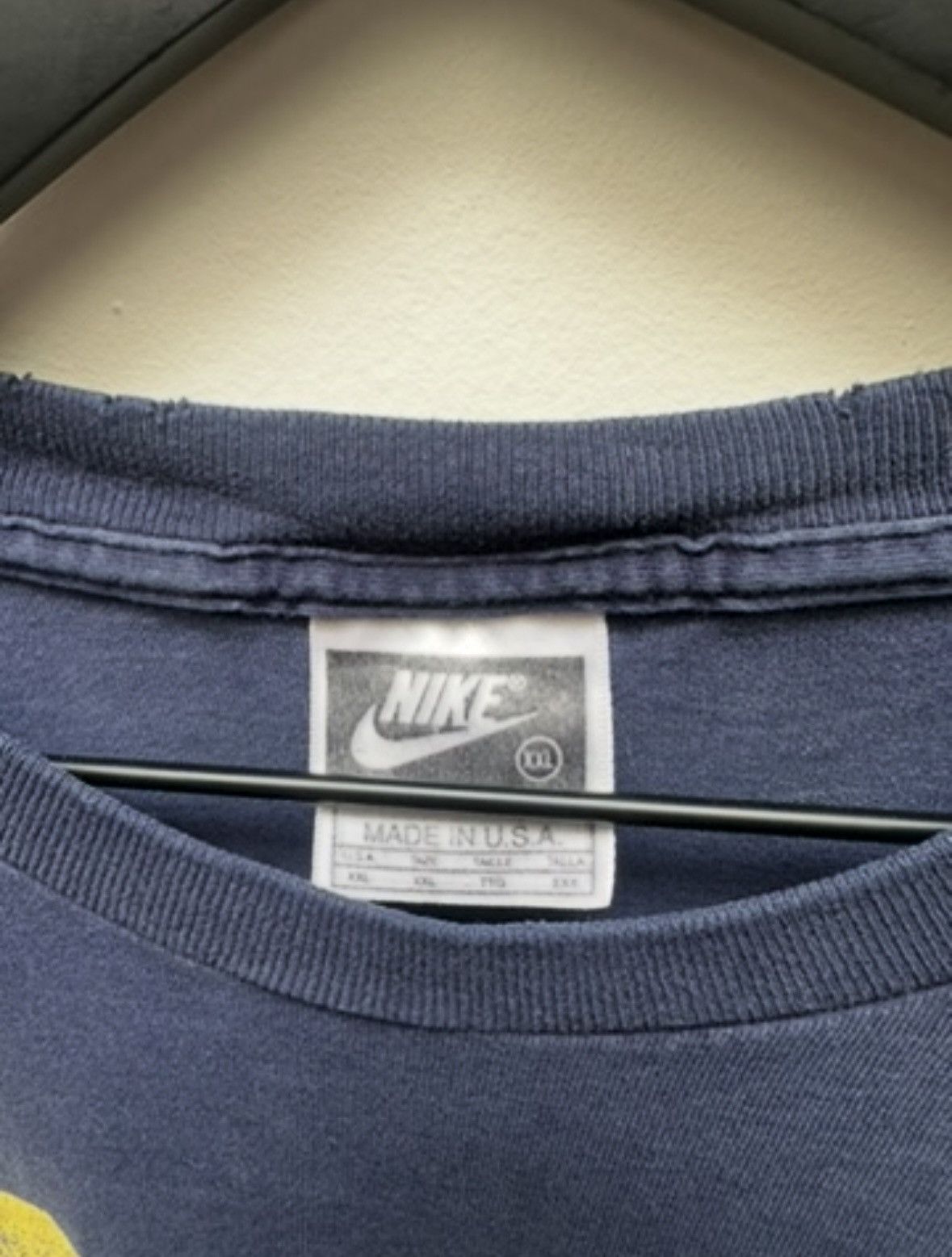 Nike Made In USA Vintage 90’s Michigan College T-Shirt Size US XXL / EU 58 / 5 - 4 Thumbnail