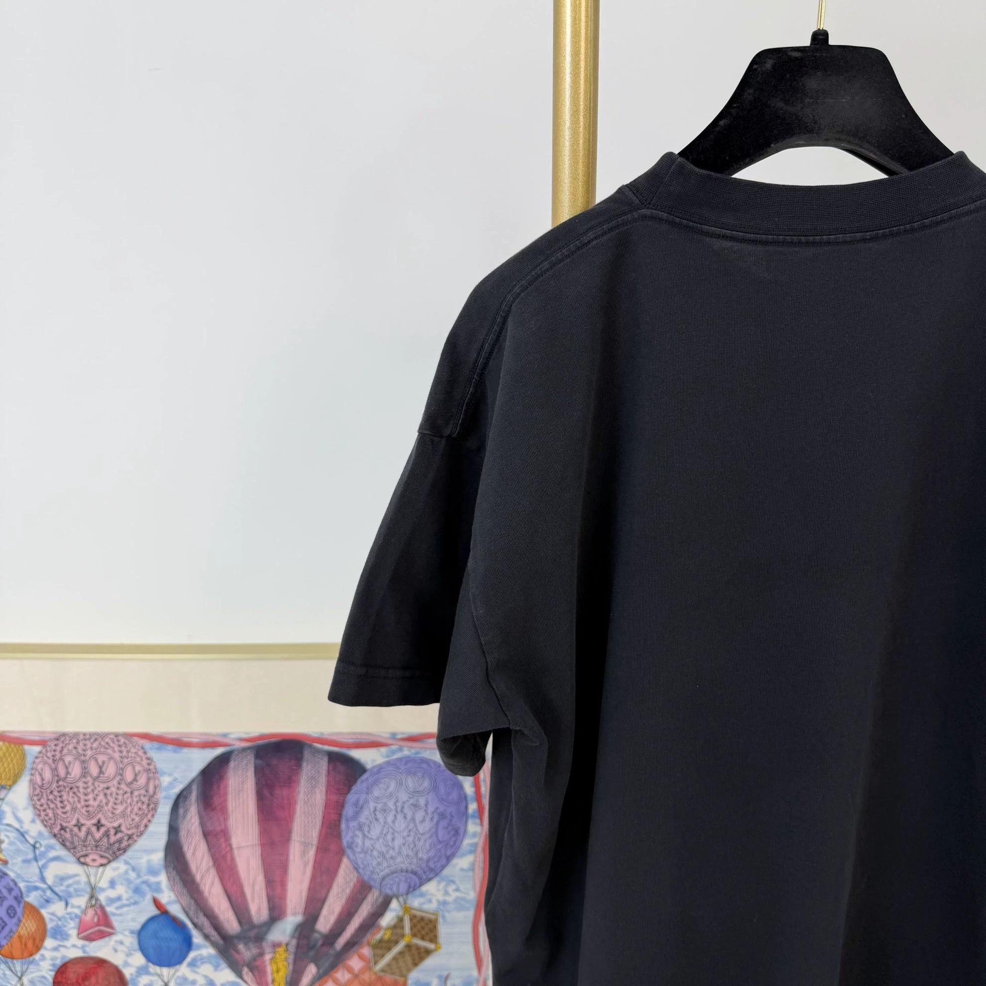 Balenciaga Balenciaga Black Logo TEE S Size US S / EU 44-46 / 1 - 5 Thumbnail
