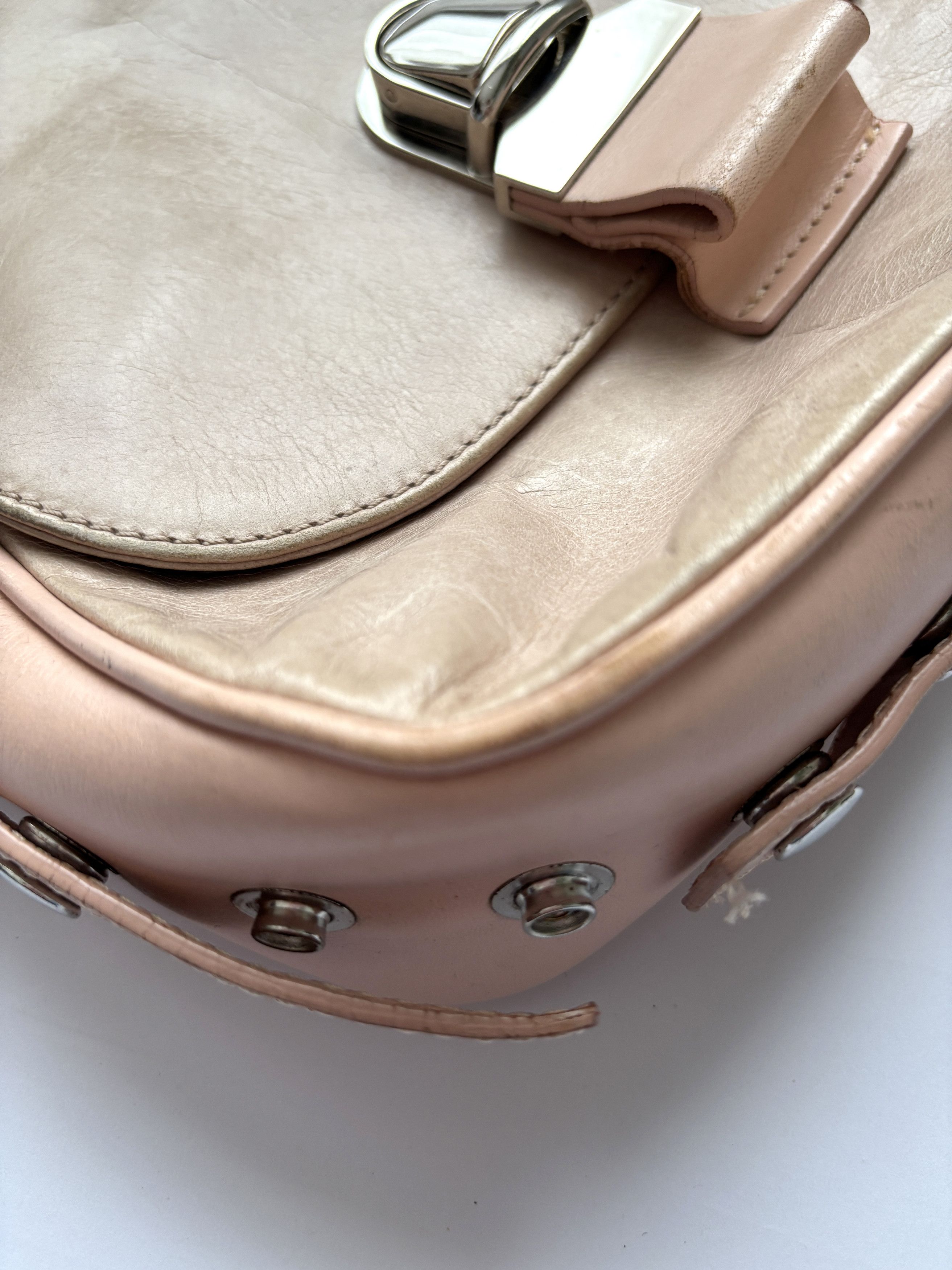 Maison Margiela ⚡️QUICK SALE⚡️2017 Margiela MM6 Beige/Pink Upside Down Bag Size ONE SIZE - 14 Thumbnail