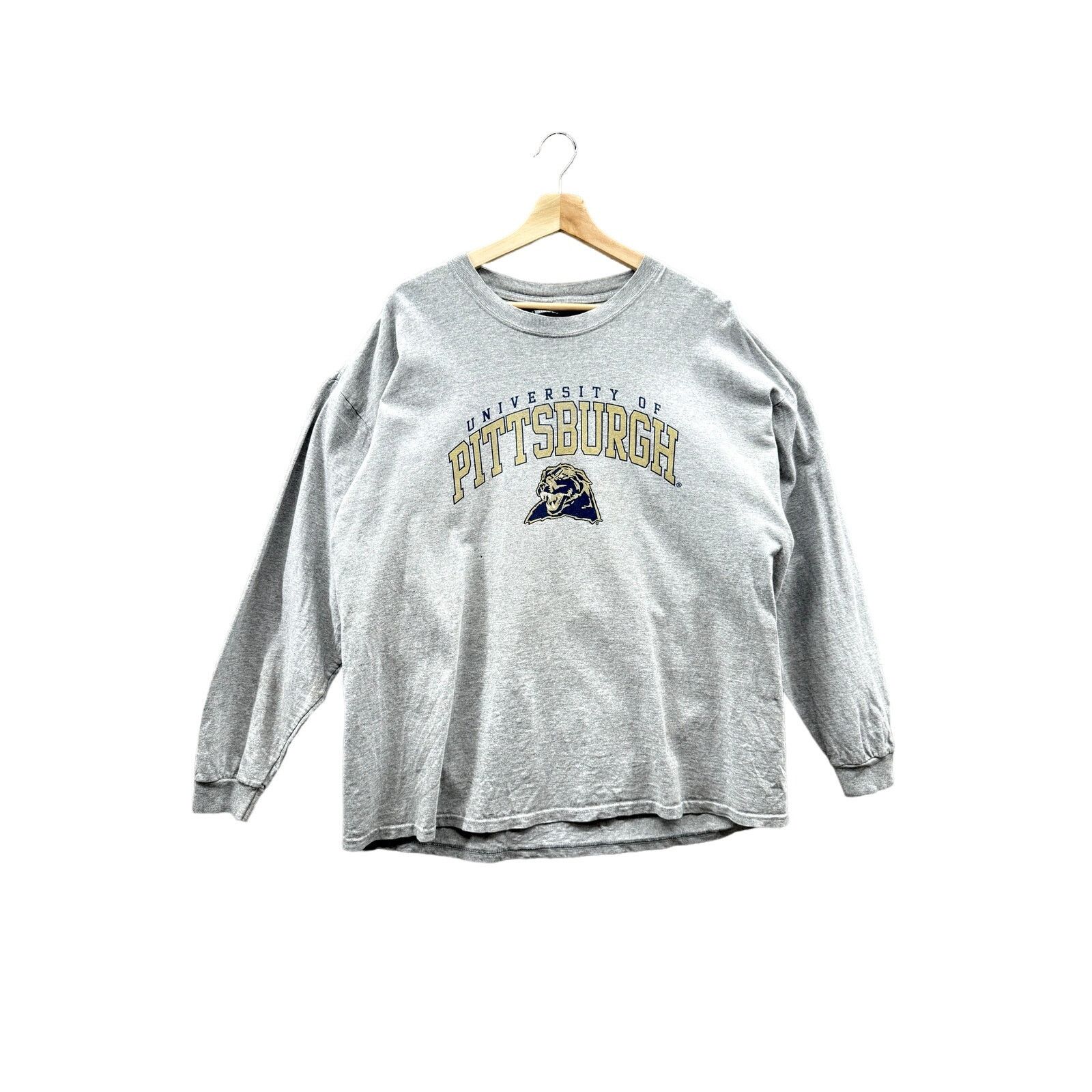 Steve And Barrys × Vintage Steve & Barry's University of Pittsburgh L/S Graphic Tee Size US XXL / EU 58 / 5 - 1 Thumbnail