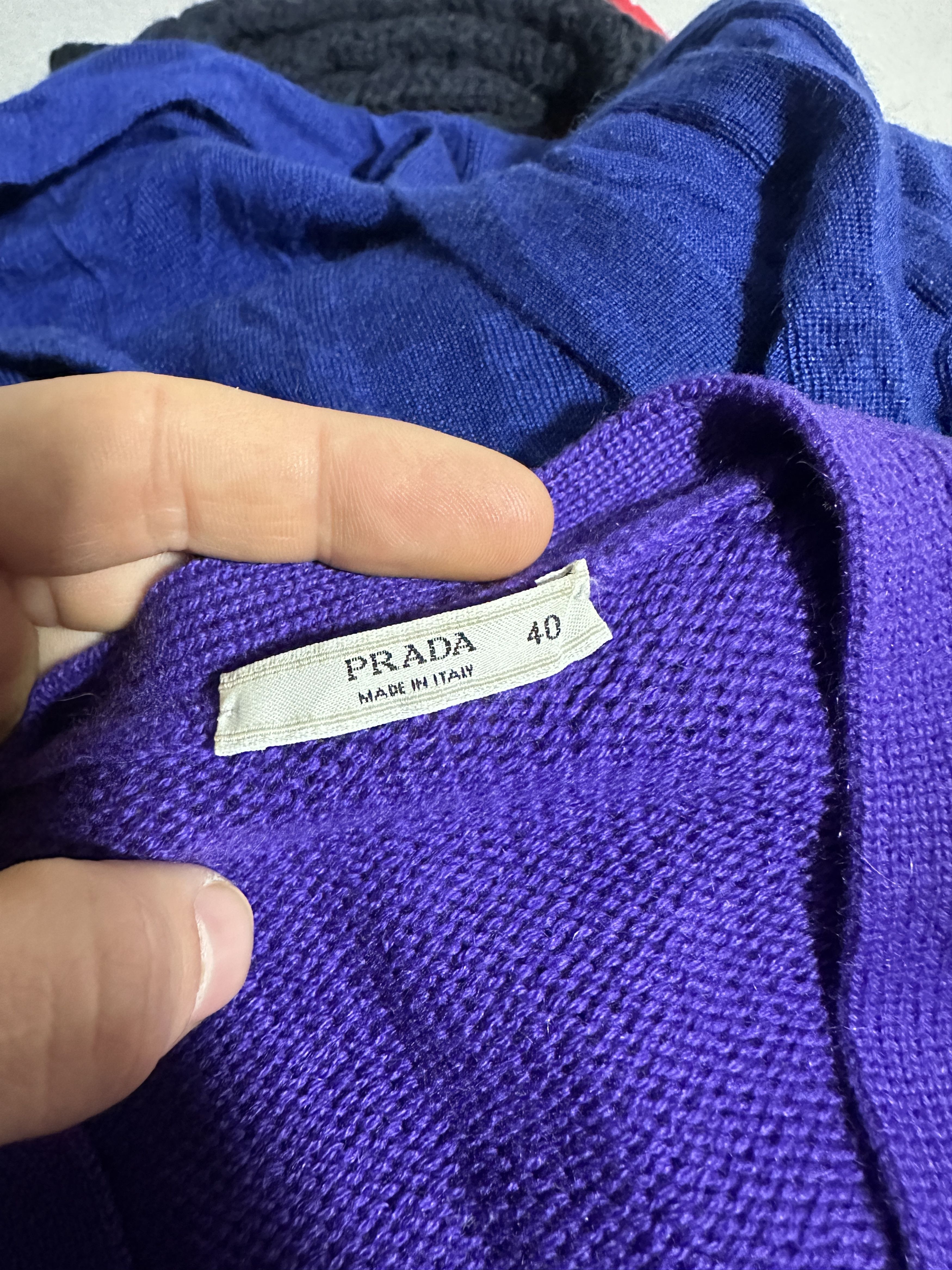 Prada Prada Cashmere V-Neck Button Cardigan Elbow Patches IT40 Size S / US 4 / IT 40 - 10 Thumbnail