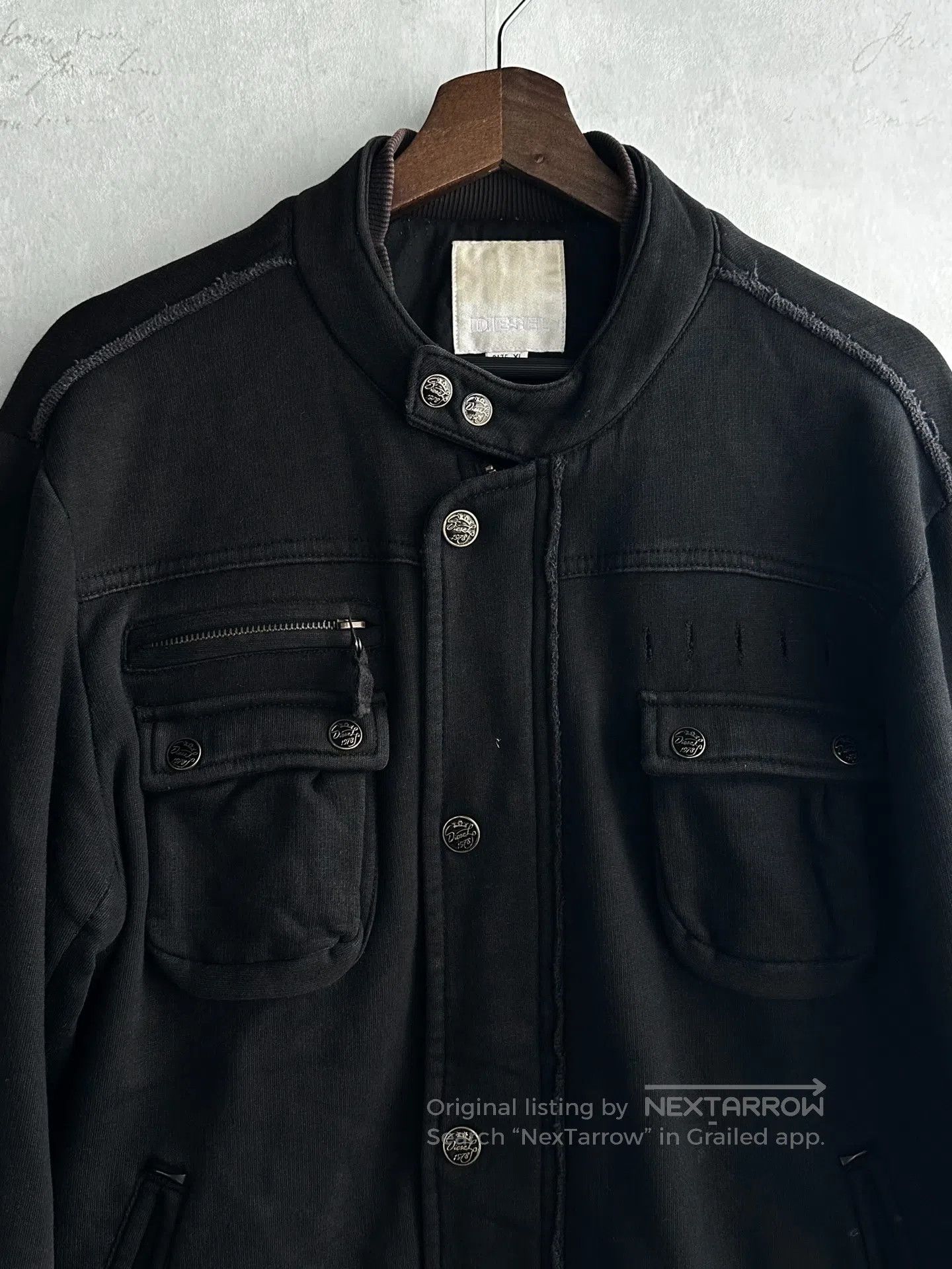 Diesel Diesel 00s Destruction Patch Jacket| Size US XL / EU 56 / 4 - 3 Thumbnail
