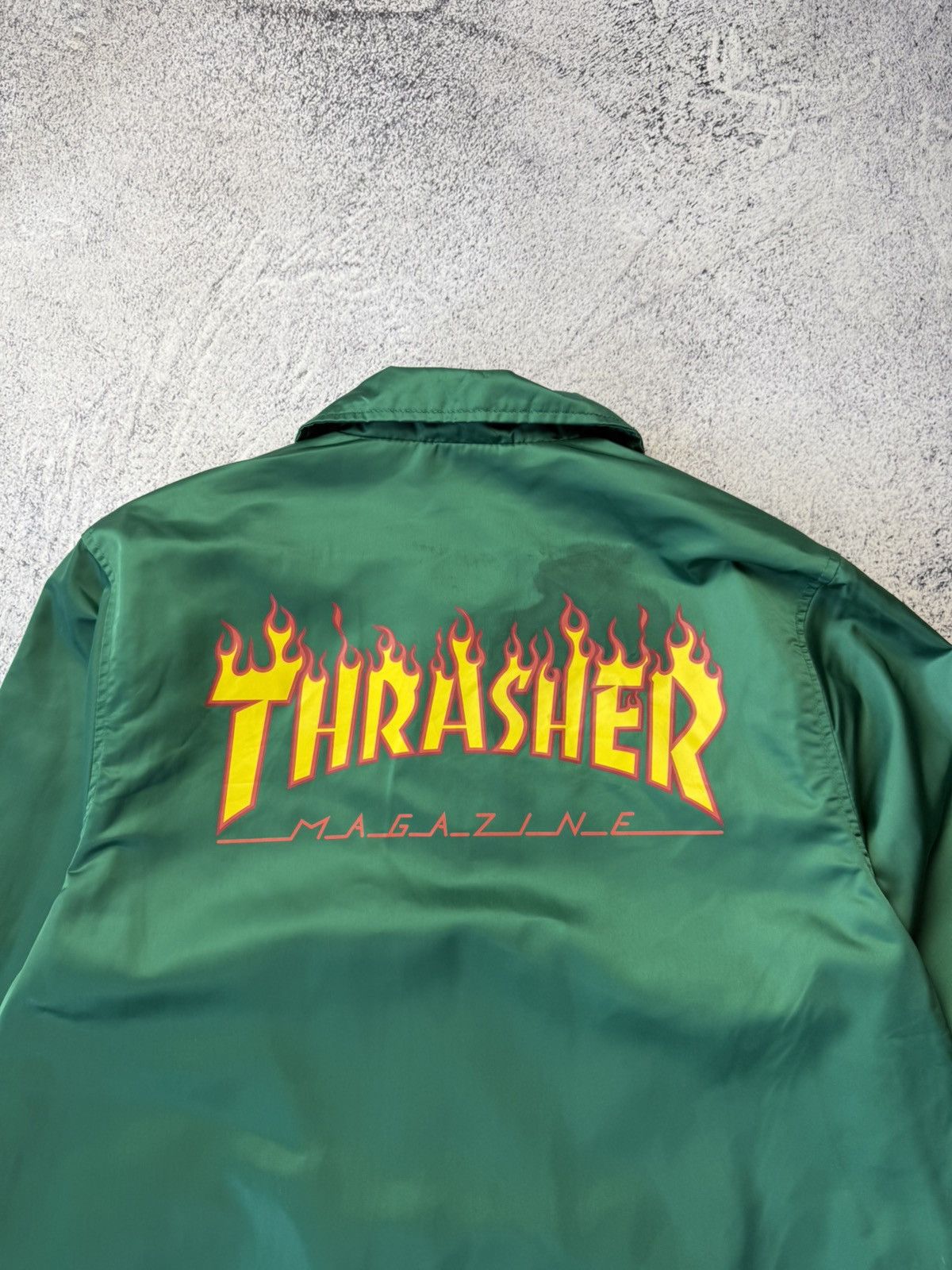 Thrasher VINTAGE THRASHER COACH JACKET SK8 Rare Size US S / EU 44-46 / 1 - 25 Thumbnail