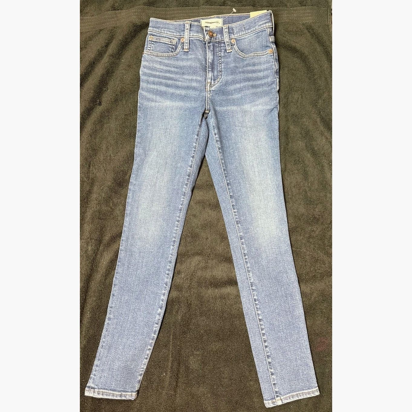 Madewell Madewell 9" Mid-Rise Skinny Jeans Cloverdale Wash 24 Size 24" / US 00 / IT 34 - 8 Thumbnail