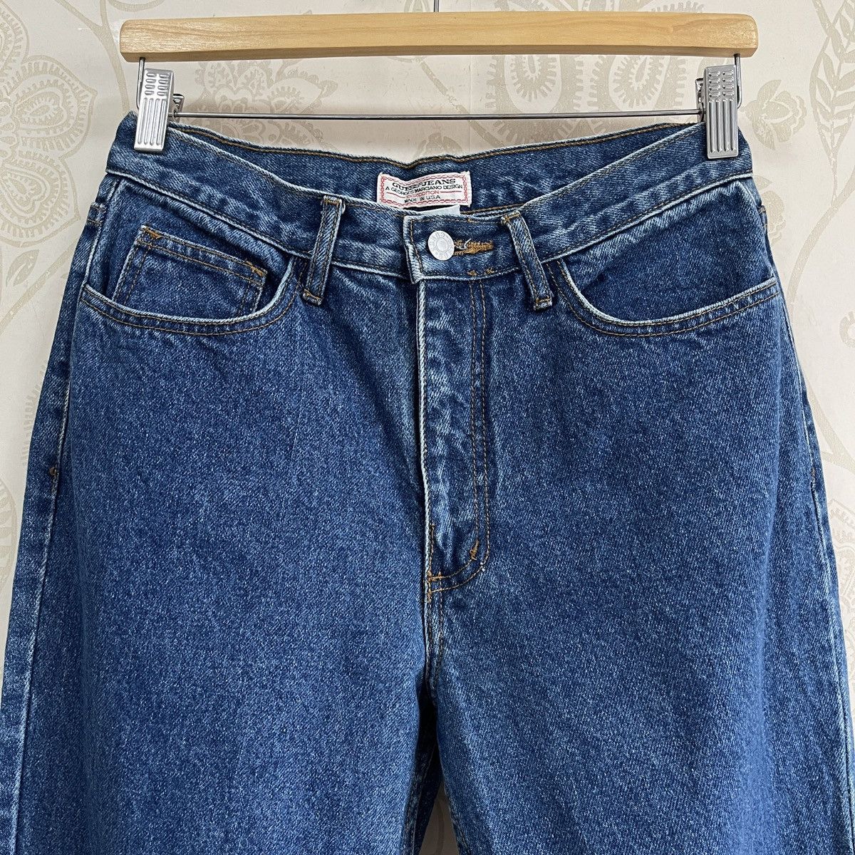 Guess × Seditionaries Vintage Flare GUESS Boot Cut Leg 1990s USA Denim Size US 30 / EU 46 - 19 Thumbnail
