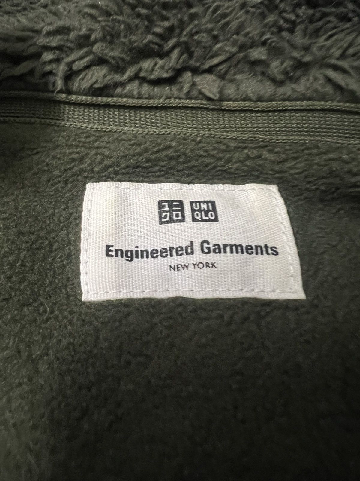 Engineered Garments × Uniqlo Uniqlo Engineered Garments zipper jacket fleece Size US S / EU 44-46 / 1 - 4 Thumbnail