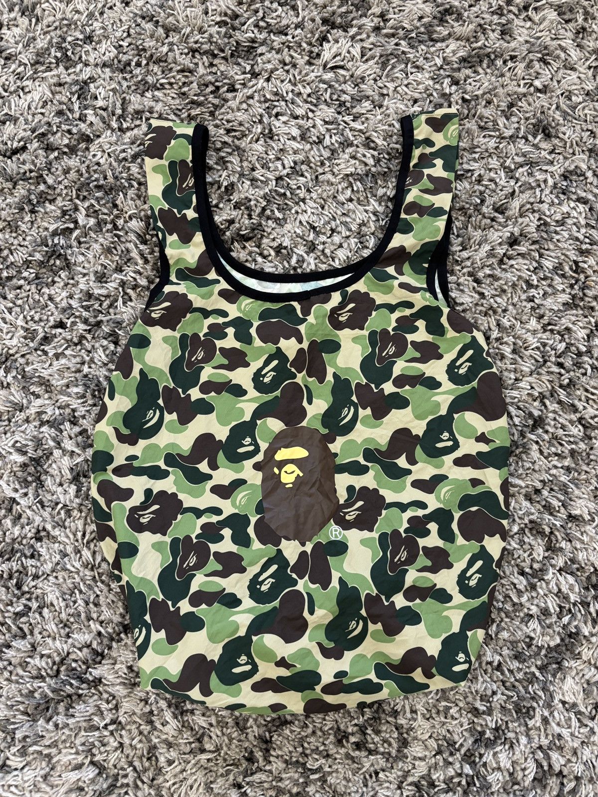 Bape A Bathing Ape ABC Camo Utility Eco Bag (GREEN) Size ONE SIZE - 2 Thumbnail