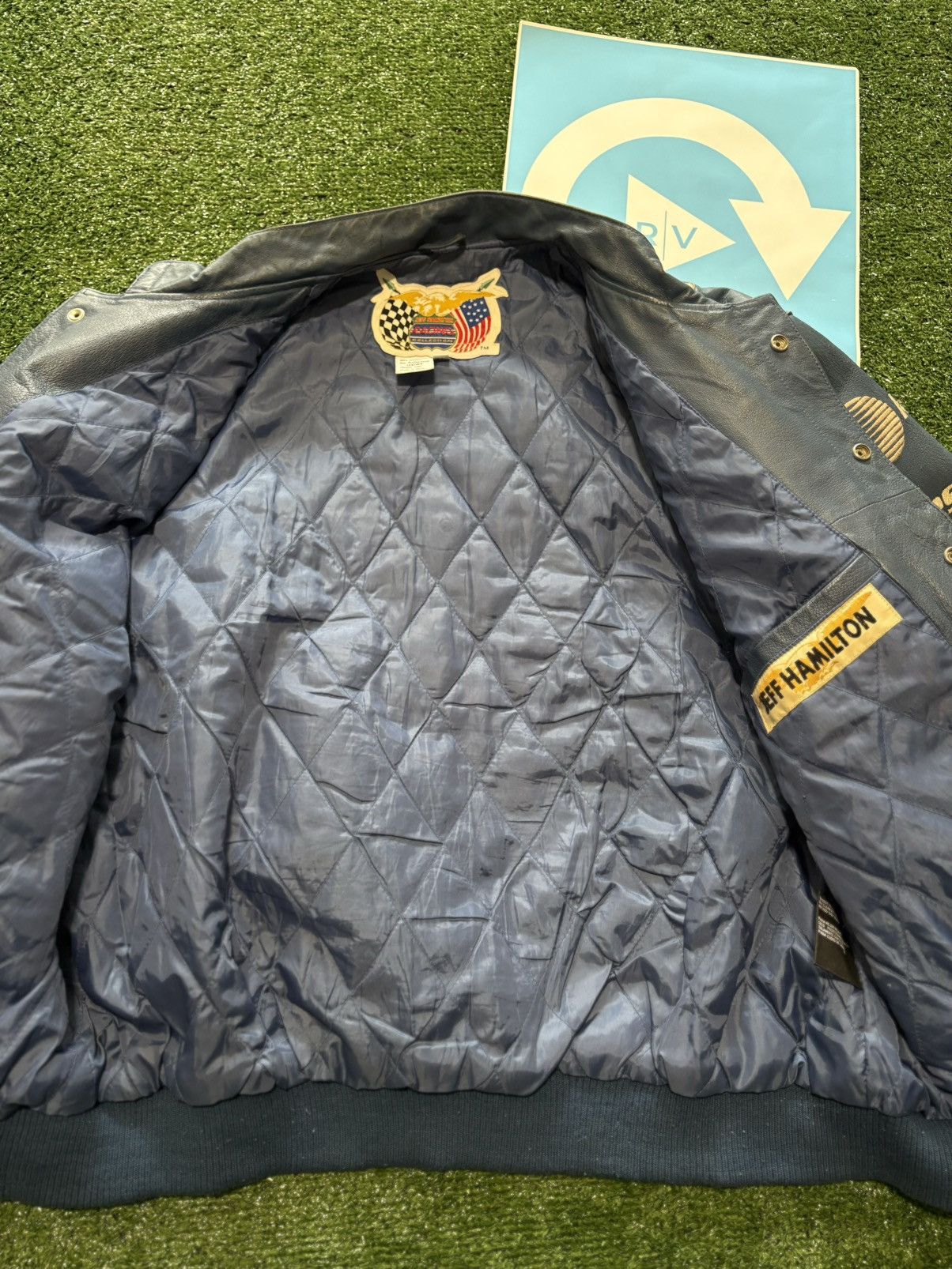Jeff Hamilton NASCAR Rare VINTAGE WINSTON CUP RUSTY WALLACE LEATHER RACING JACKET Grailed
