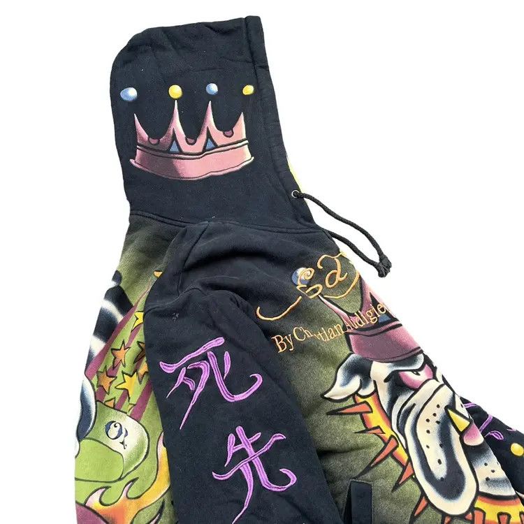 Ed Hardy Ed Hardy By Christian Audiger Death or Glory Zip Hoodie Size US S / EU 44-46 / 1 - 8 Thumbnail