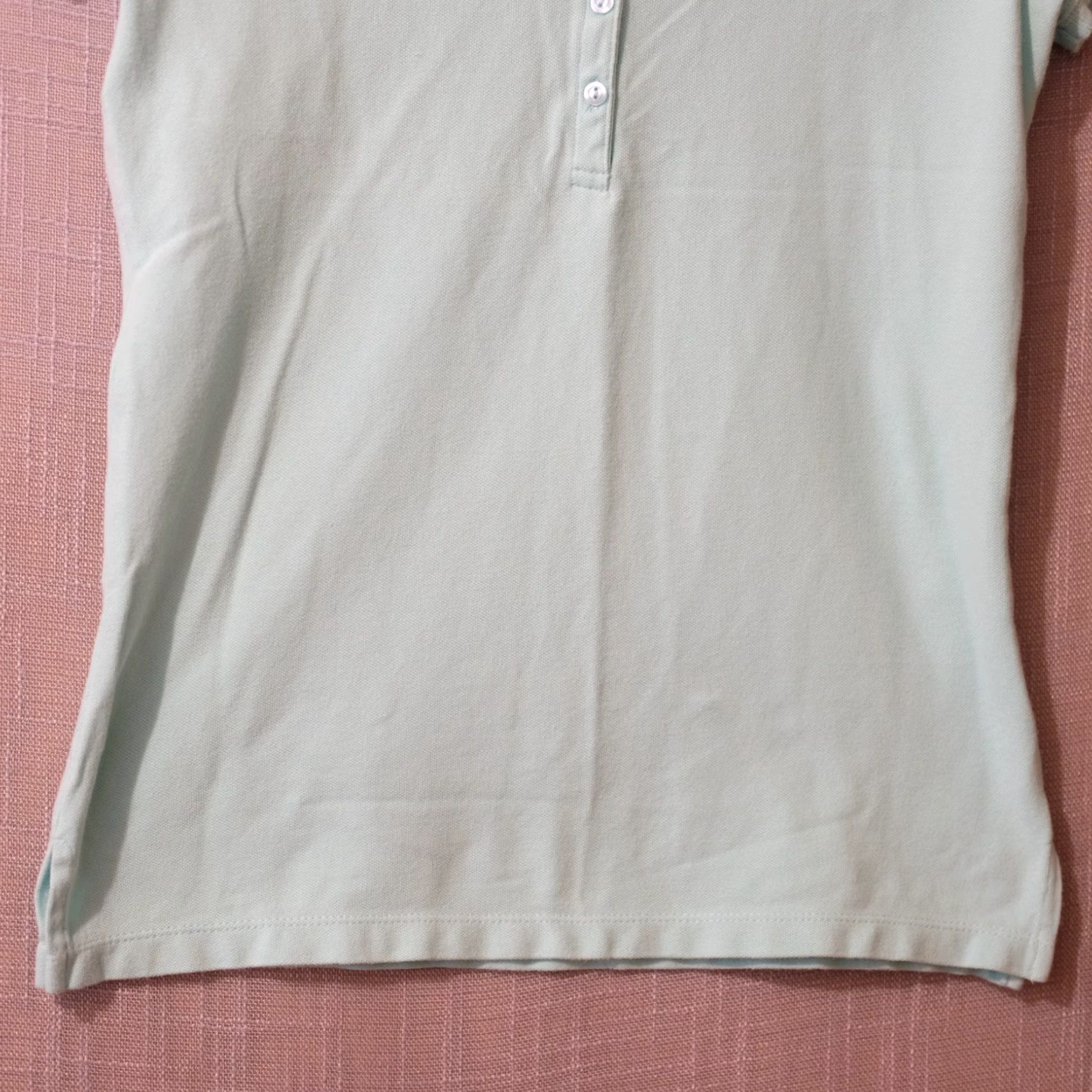 Aeropostale EUC Aeropostale Polo Shirt Green Stretch Casual Preppy Women's L Shirt Polo Green Stretch Casual Preppy Women L Size L / US 10 / IT 46 - 4 Thumbnail